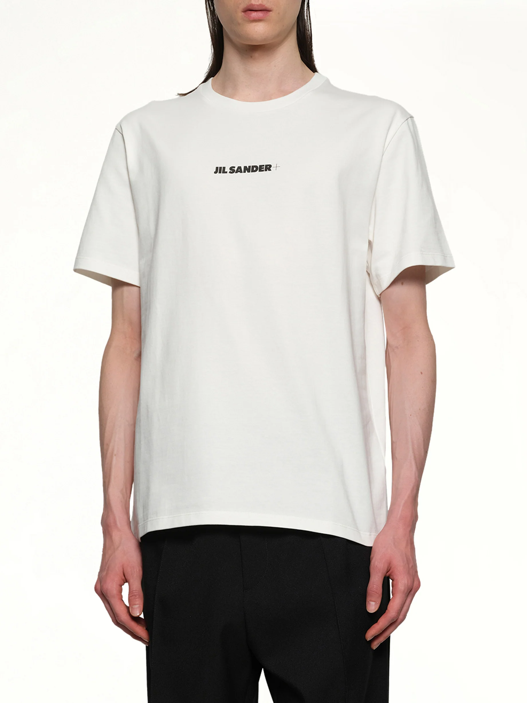 Plus Logo T-Shirt in Porcelain - Image 6