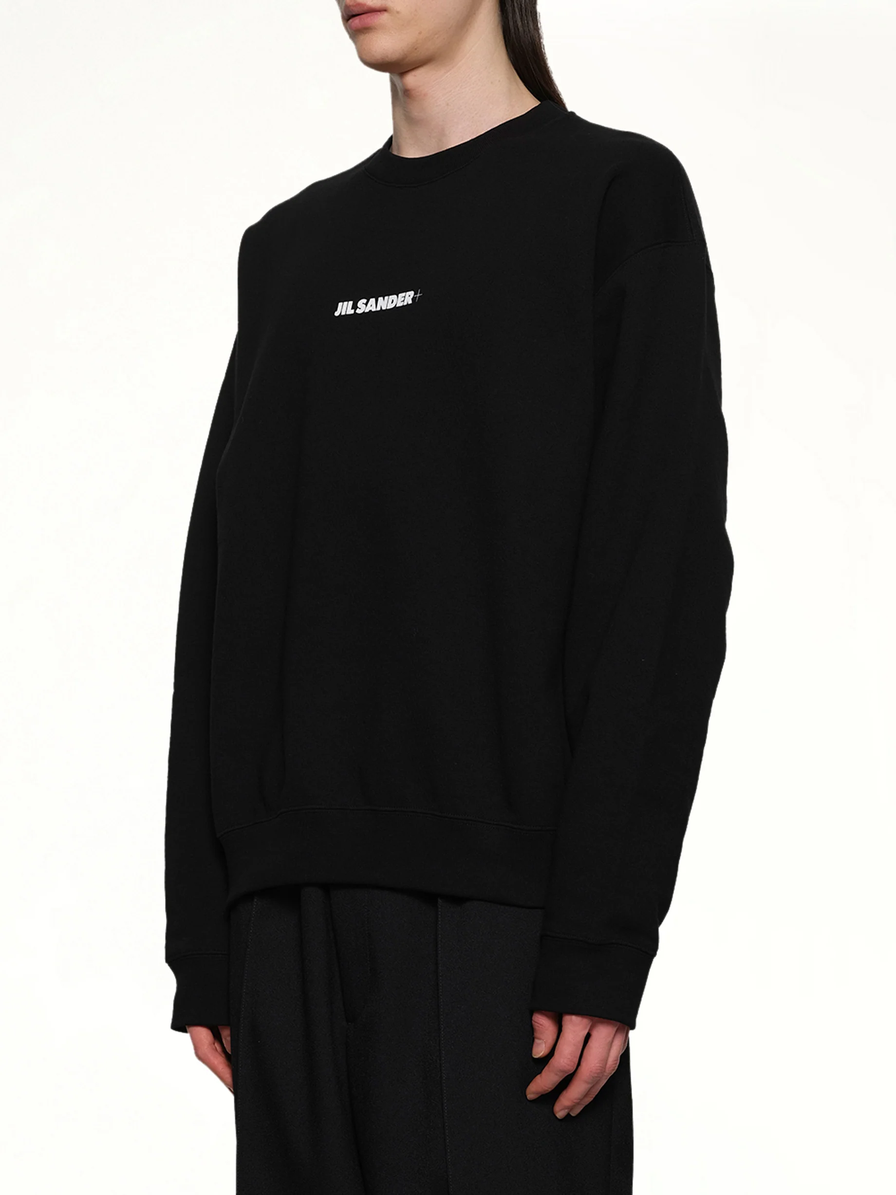 Plus Sweatshirt in Black - Image 3