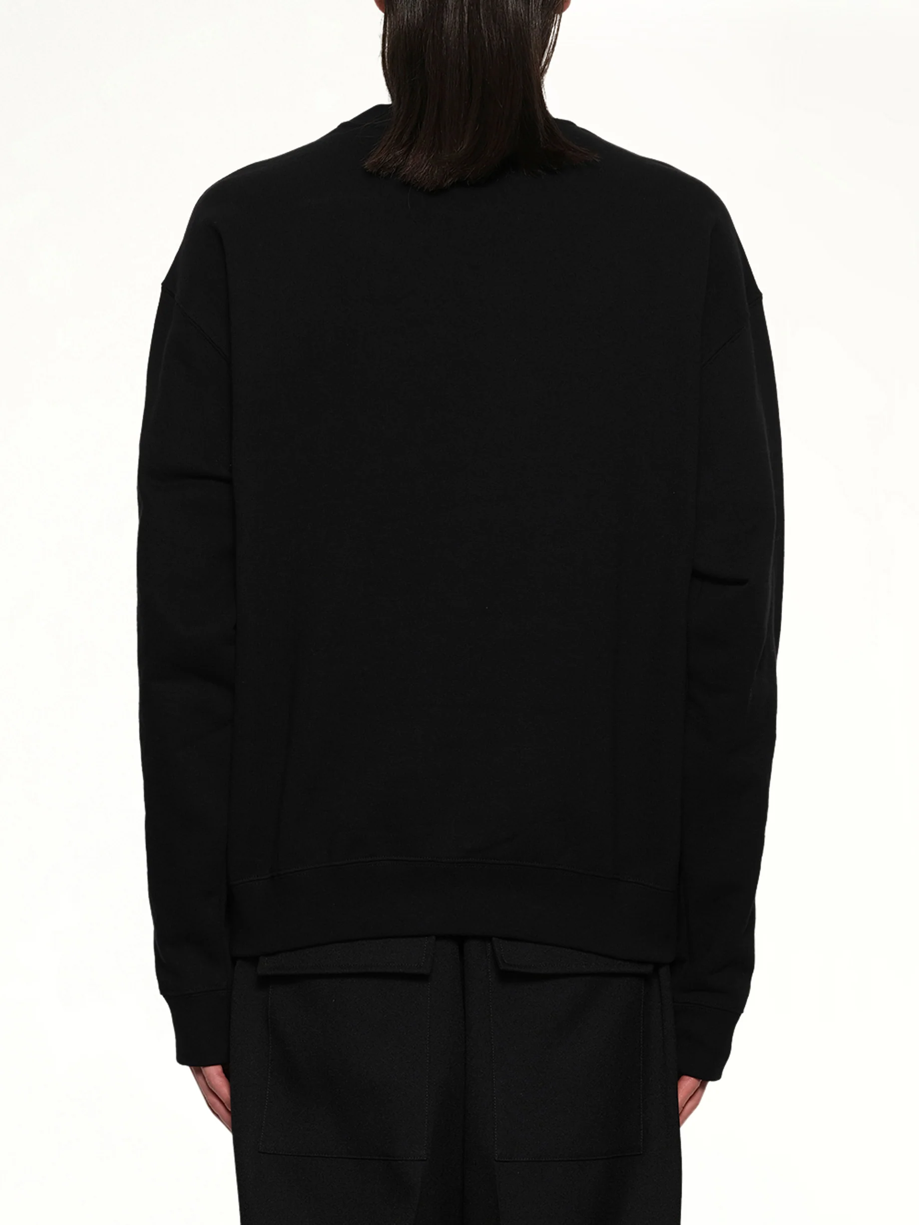 Plus Sweatshirt in Black - Image 5