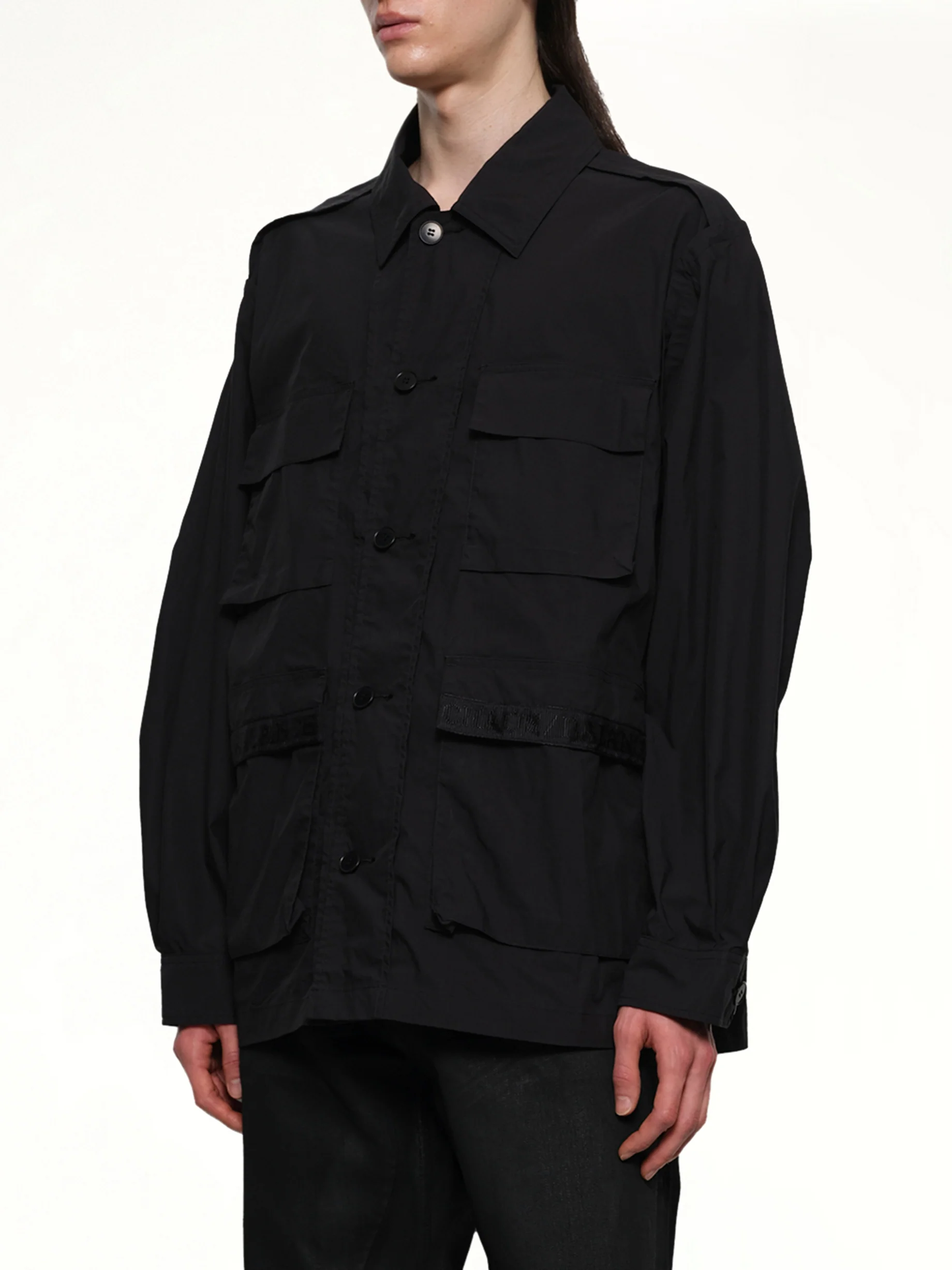 Pocket Shirt in Black - Image 6