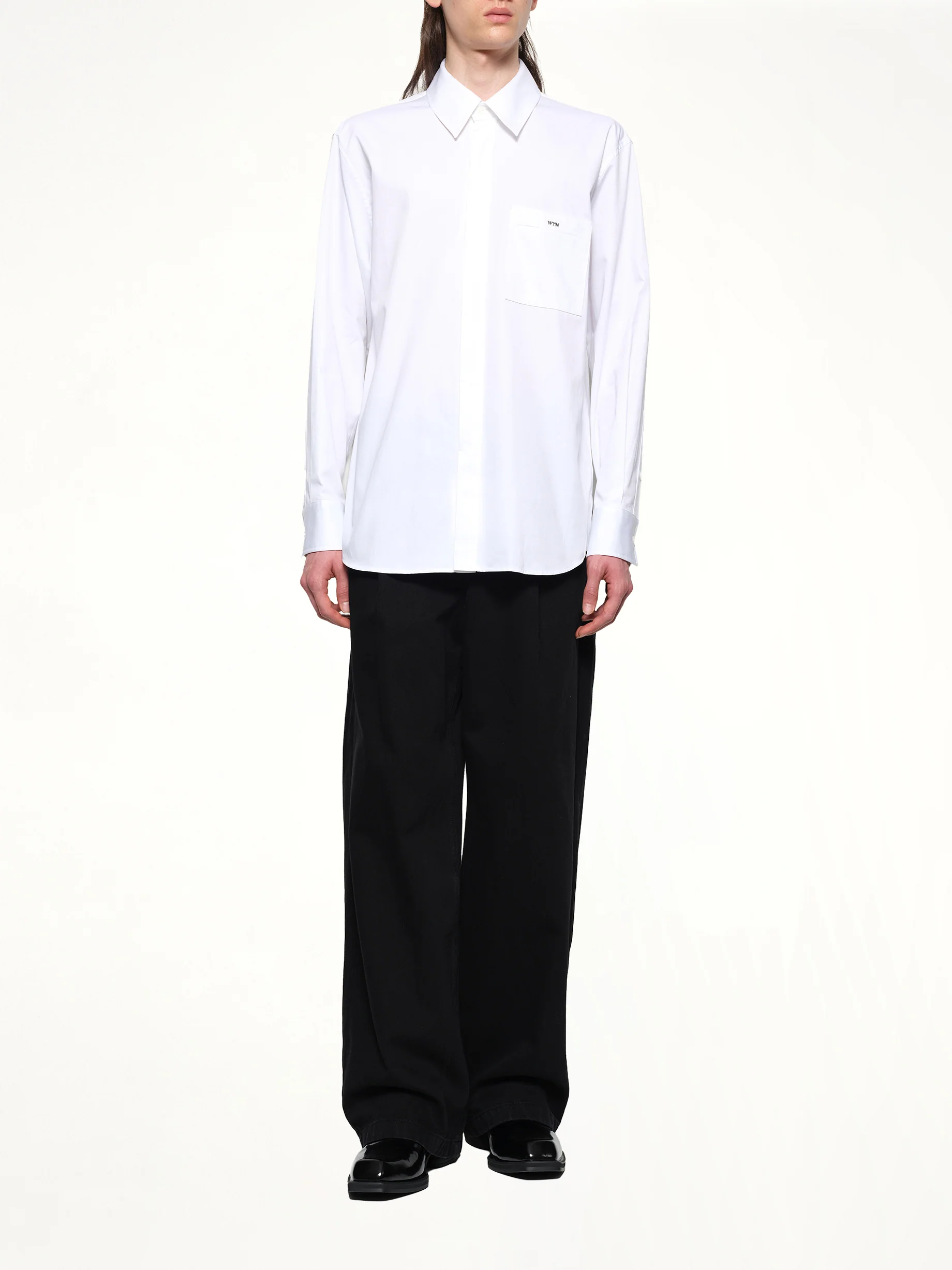 Pocket Shirt in White - Image 4