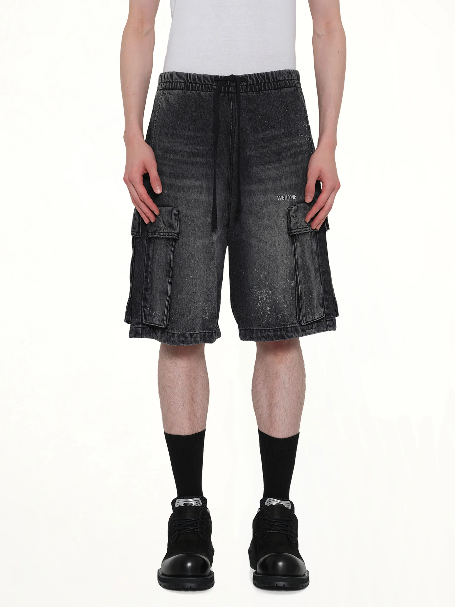 Pocket Shorts in Black