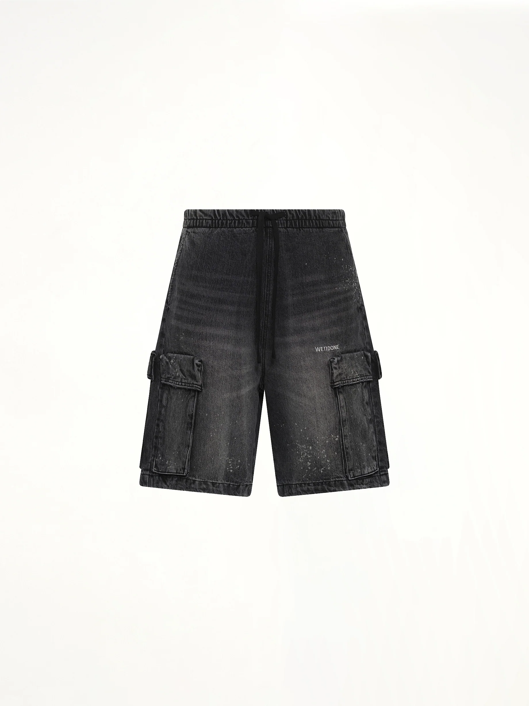 Pocket Shorts in Black - Image 2