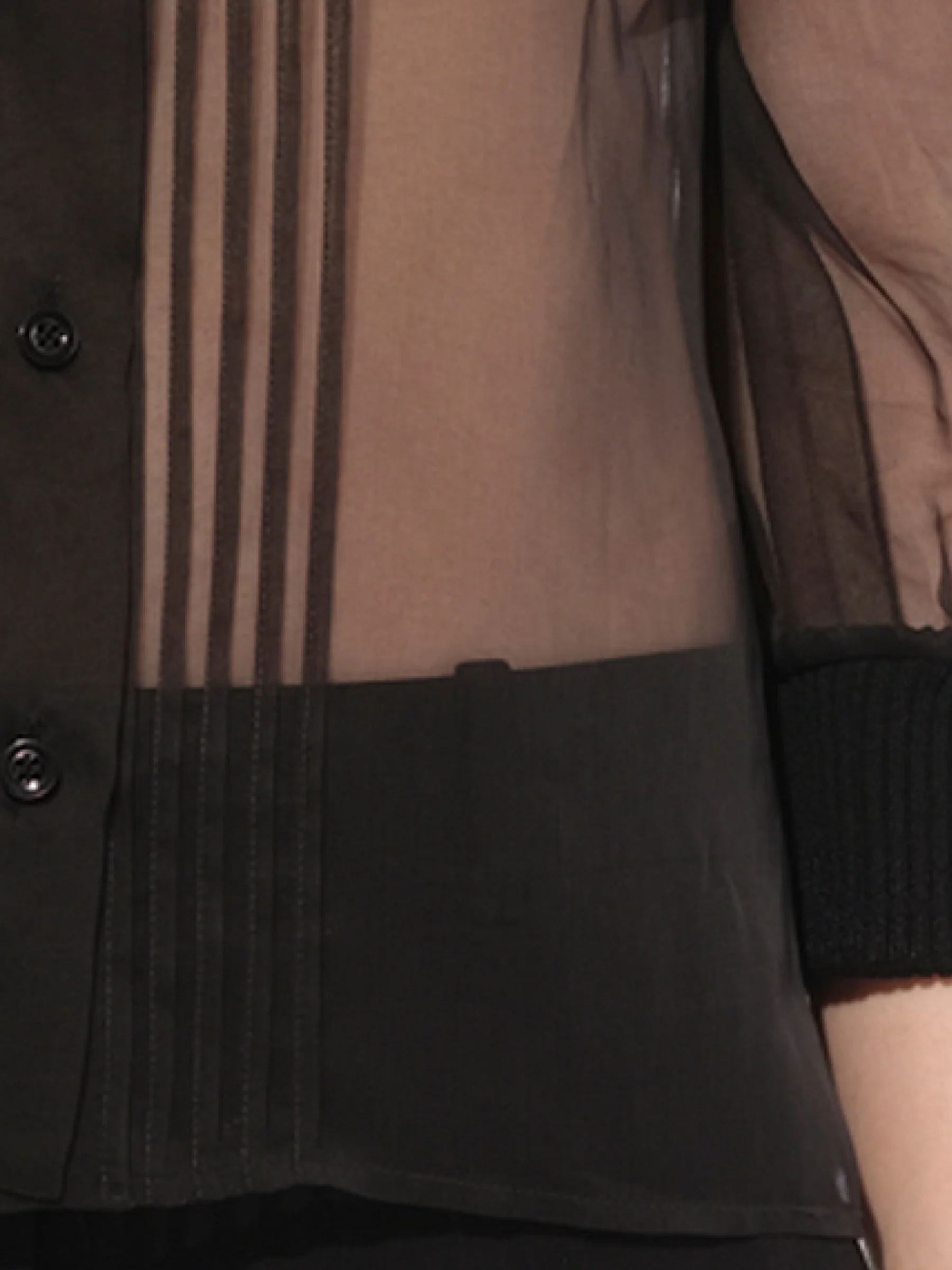 Podium Blouse in Black - Image 3