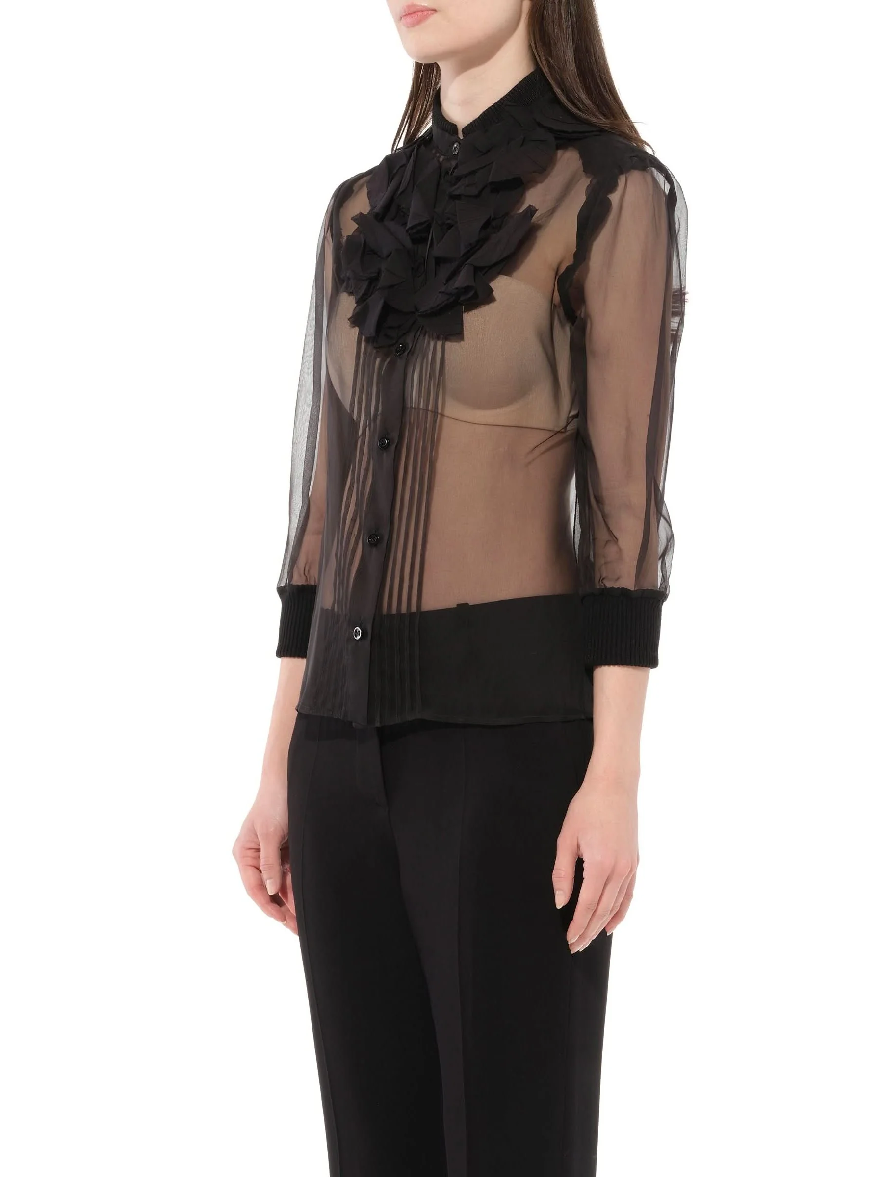 Podium Blouse in Black - Image 5