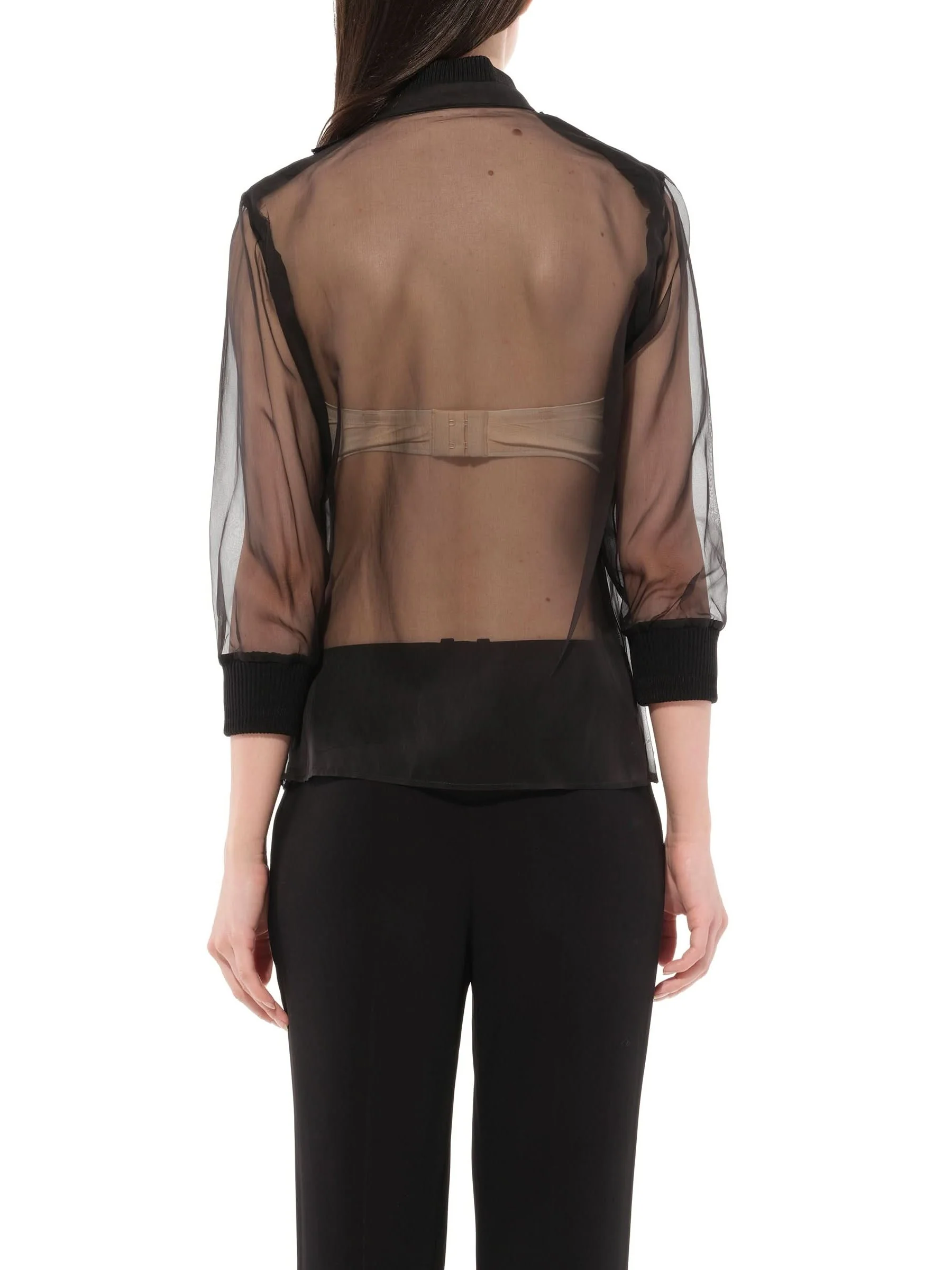 Podium Blouse in Black - Image 6