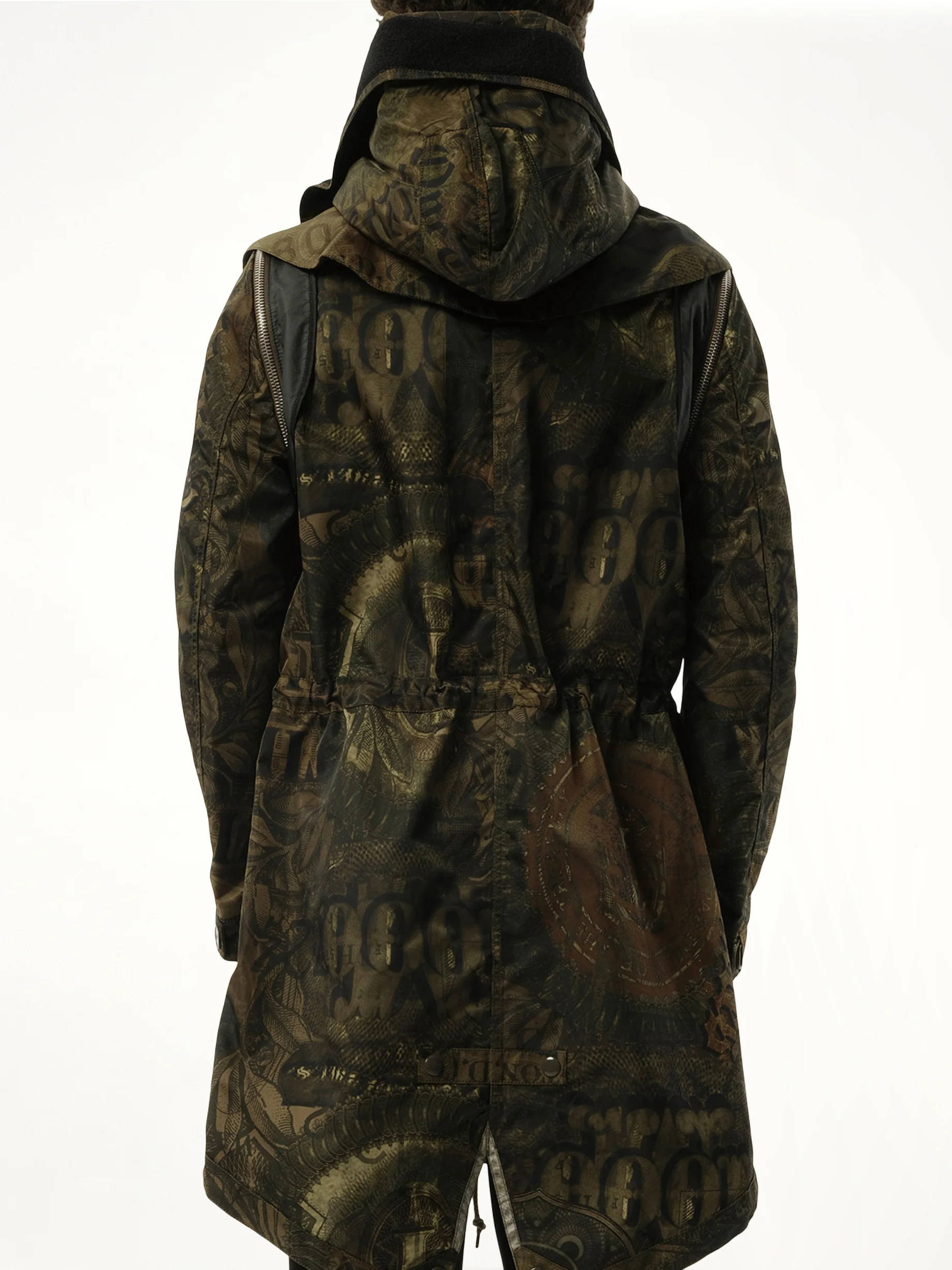 Podium Dollar Coat in Khaki - Image 6