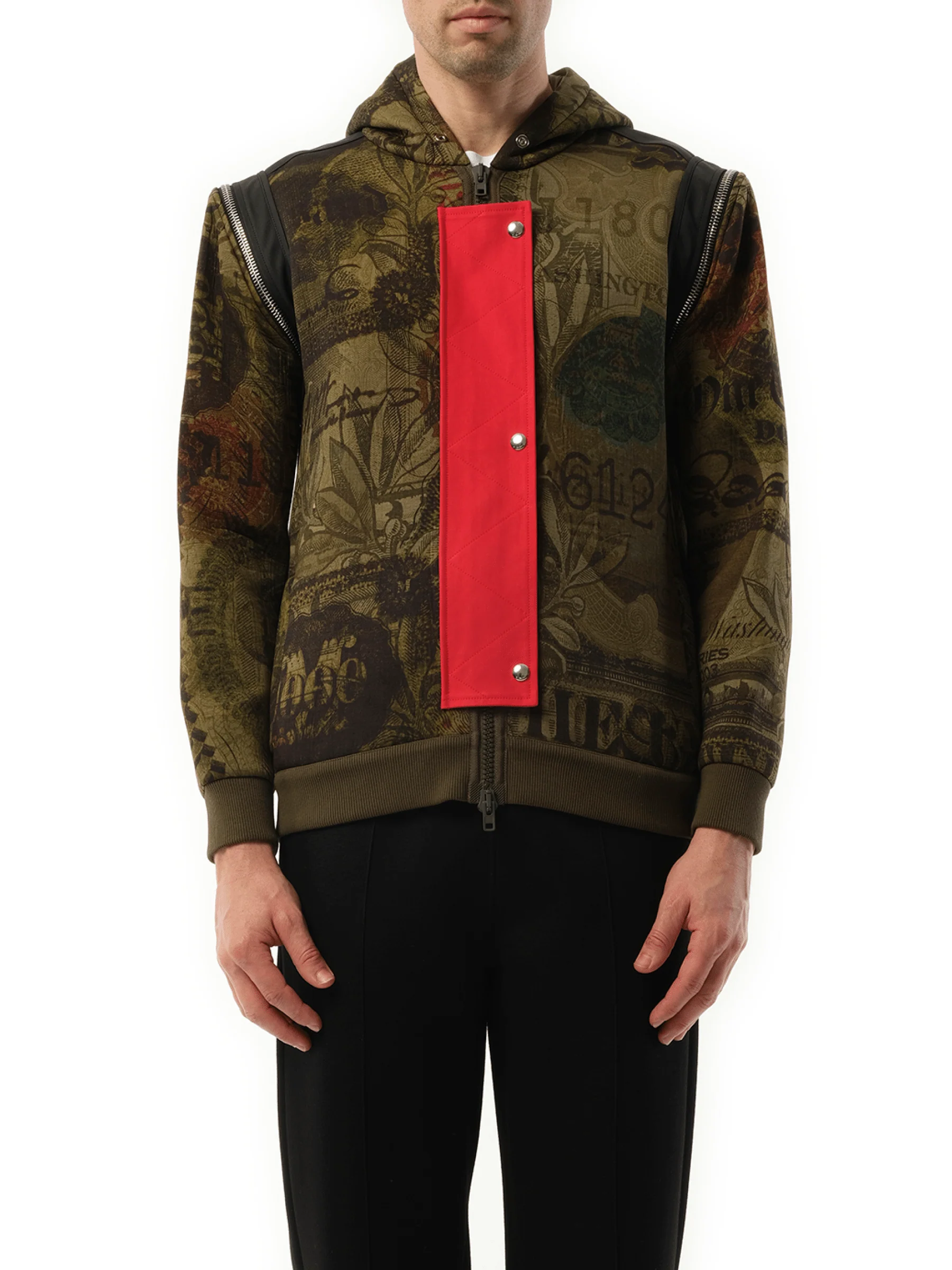 Podium Dollar Hoodie in Khaki