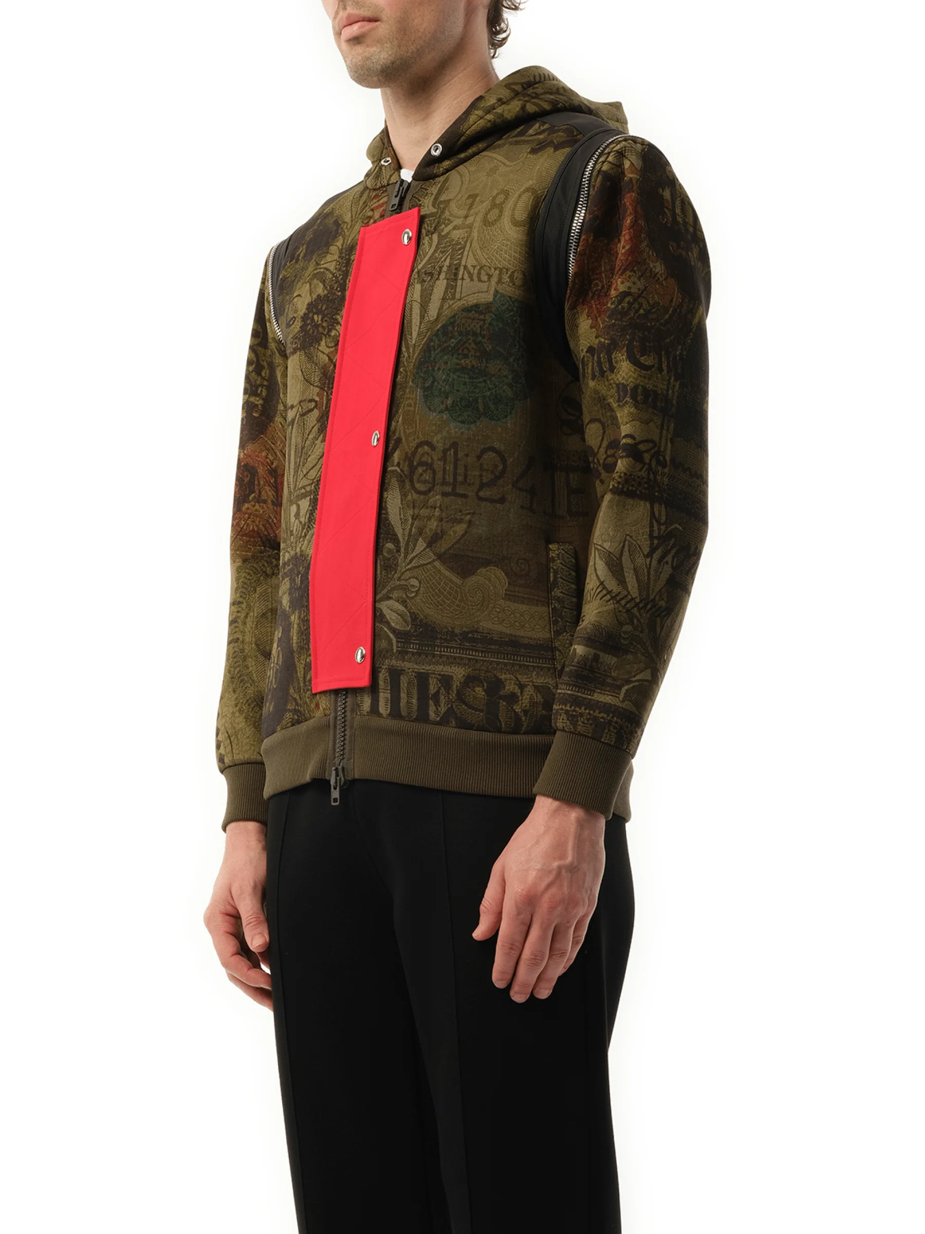 Podium Dollar Hoodie in Khaki - Image 5