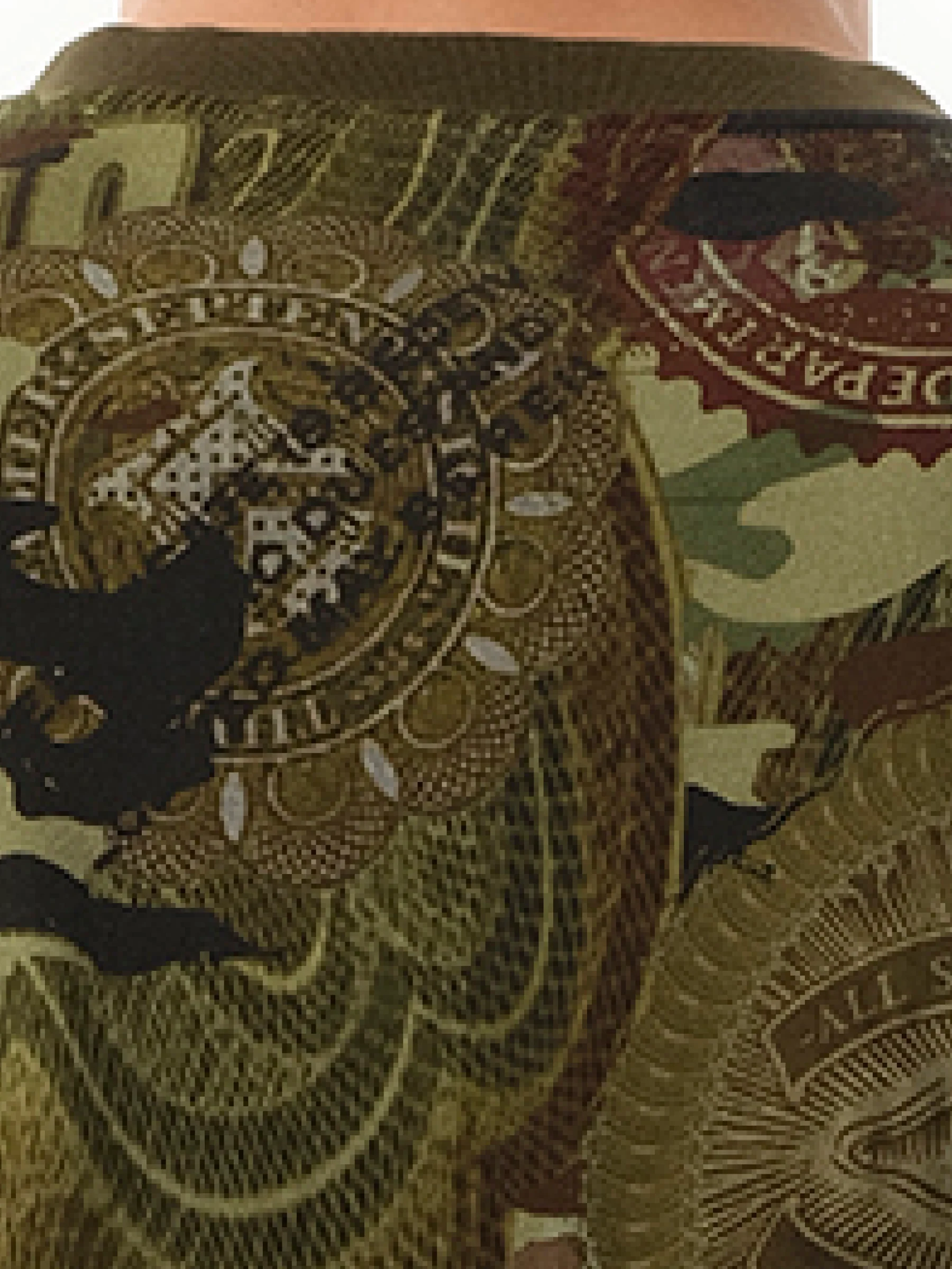 Podium Dollar T-Shirt in Khaki - Image 3