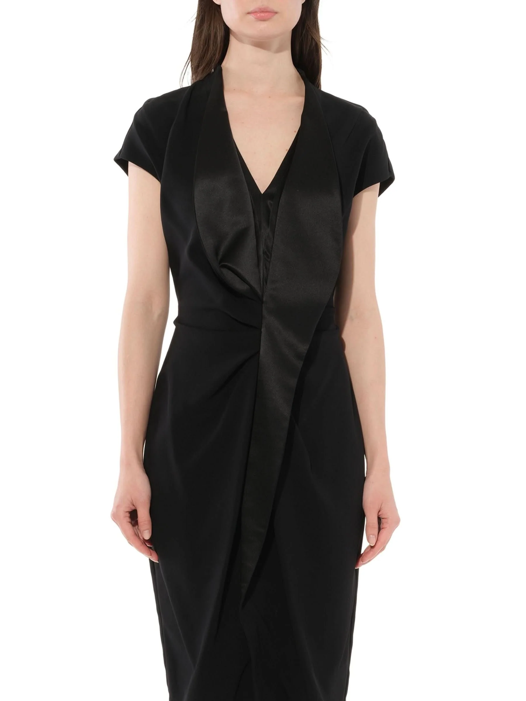 Podium Dress in Black