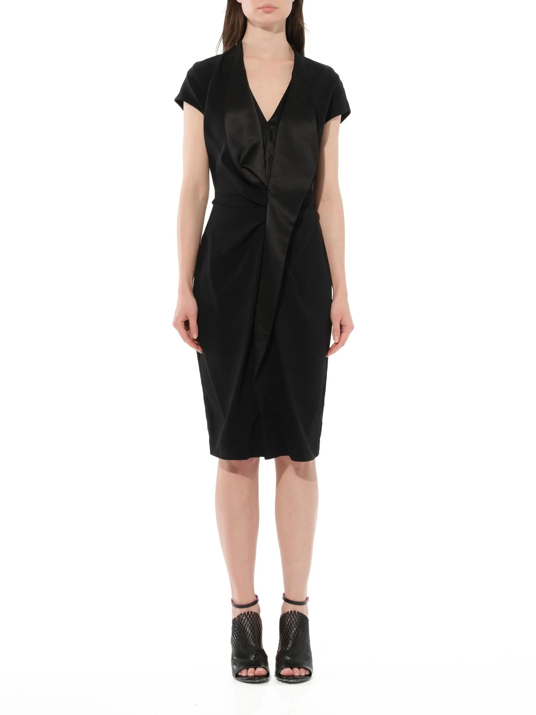 Podium Dress in Black - Image 4