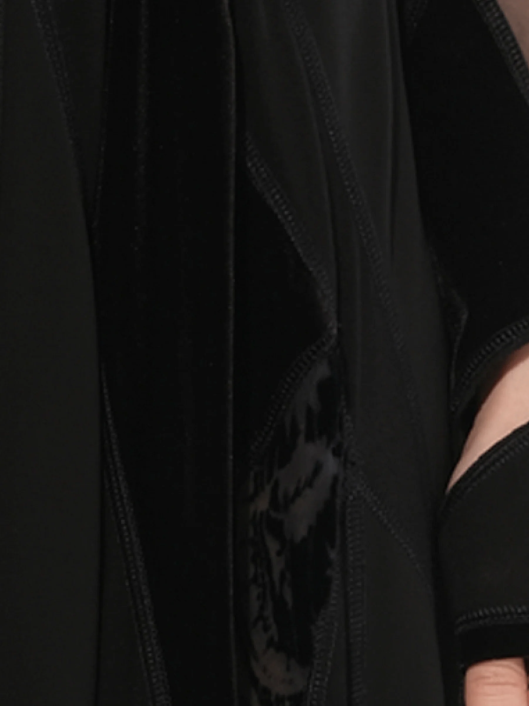 Podium Long Dress in Black - Image 3