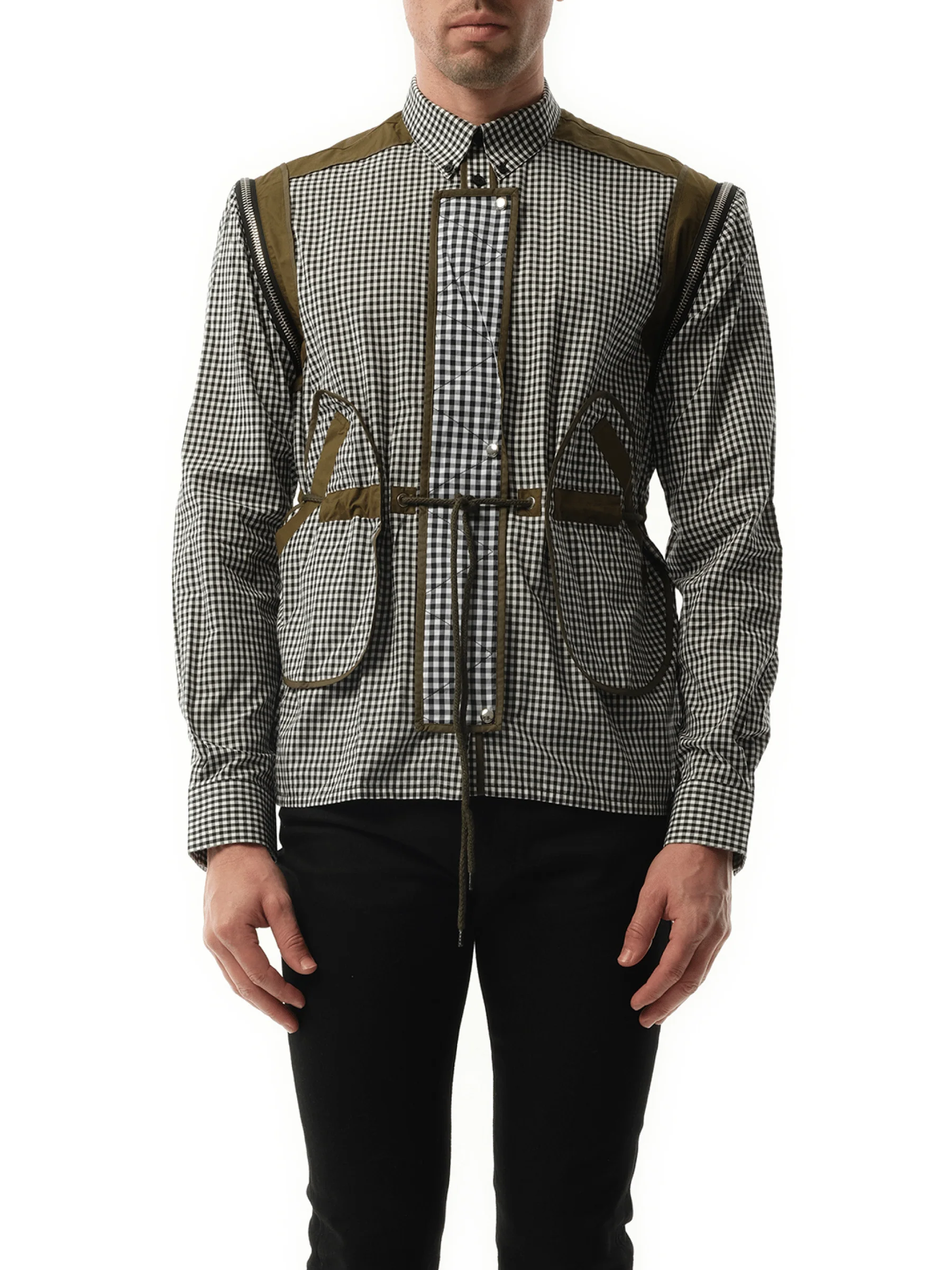 Podium Pocket Shirt in Black
