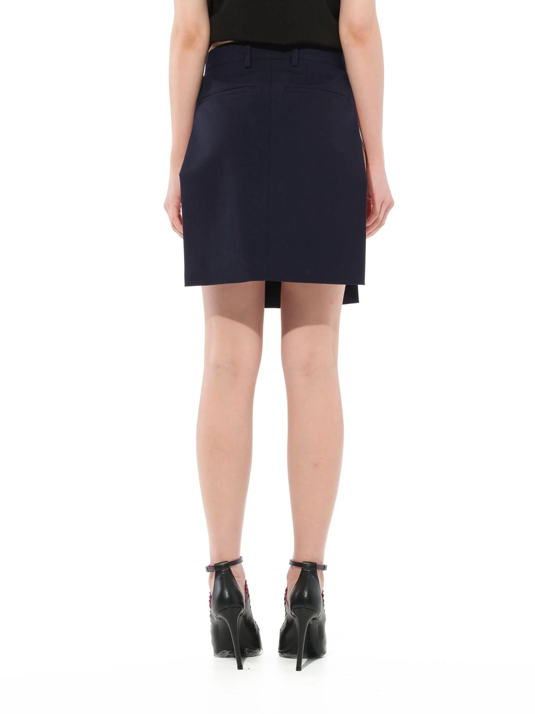Podium Skirt in Navy - Image 6