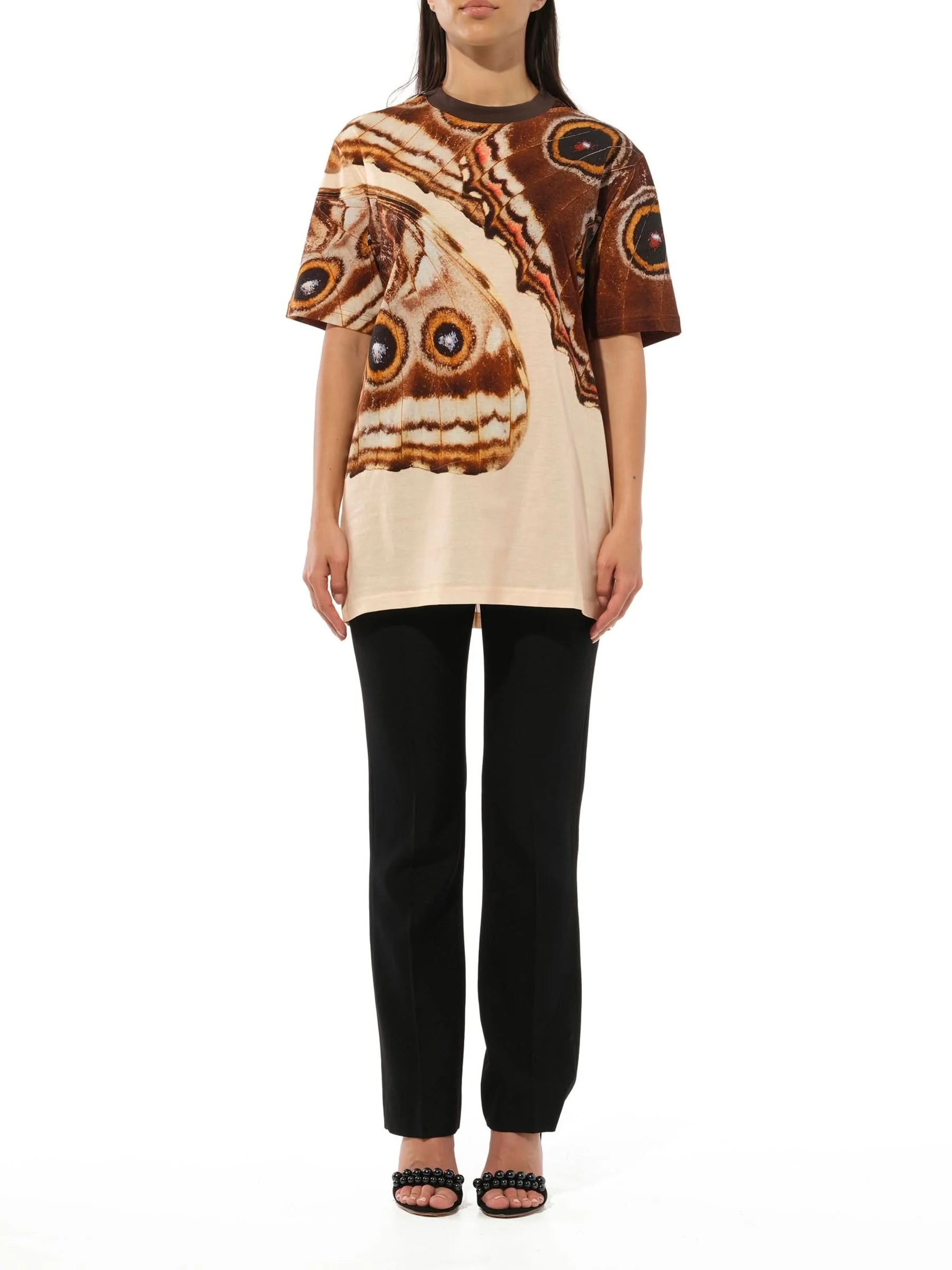 Podium T-Shirt wth Butterfly Print - Image 4