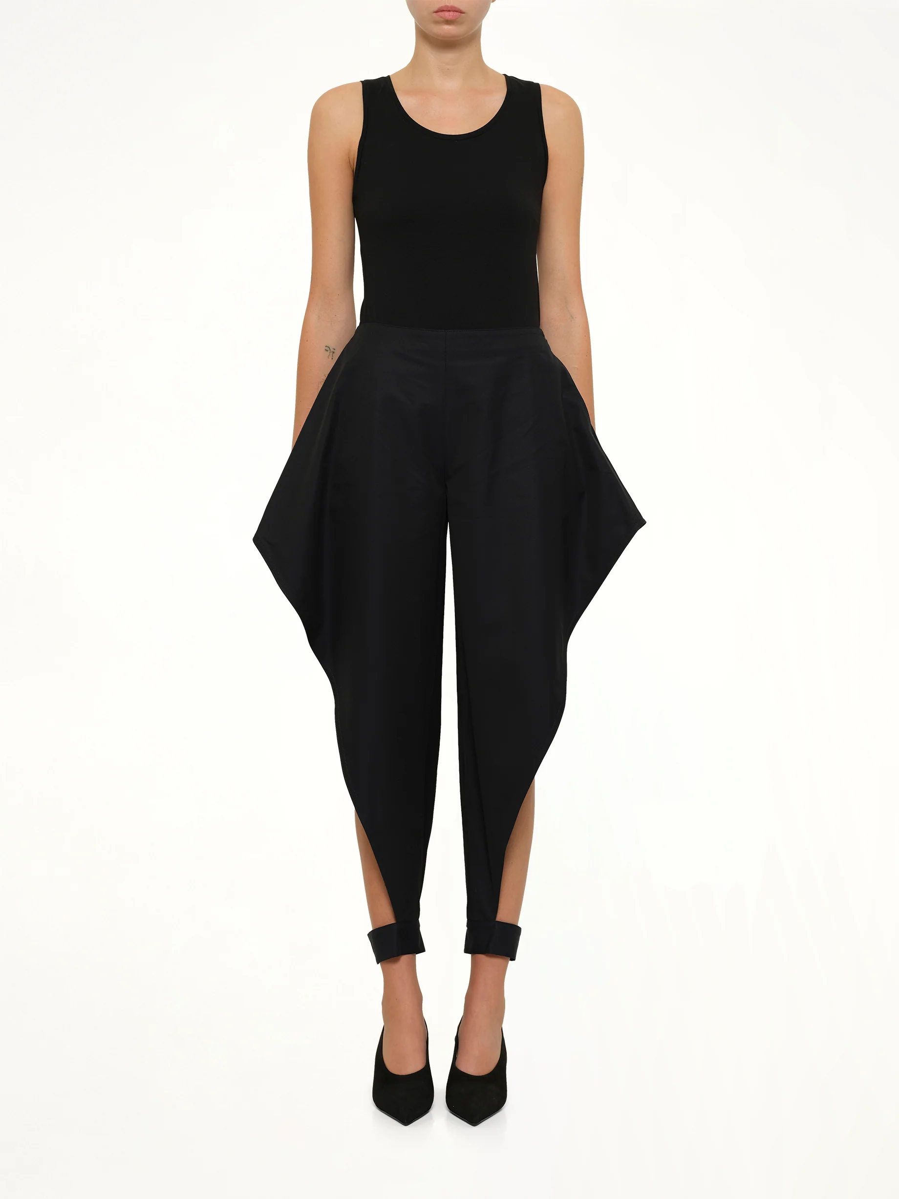 Pointed Pants in Minuit - Image 7