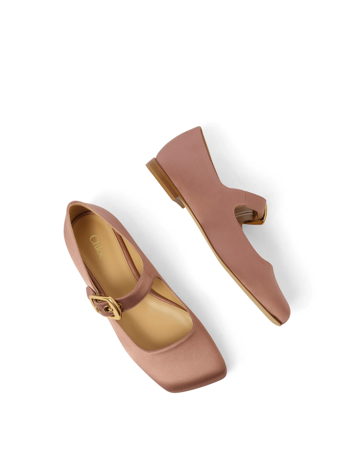 Polly Flats in Misty Rose - Image 4