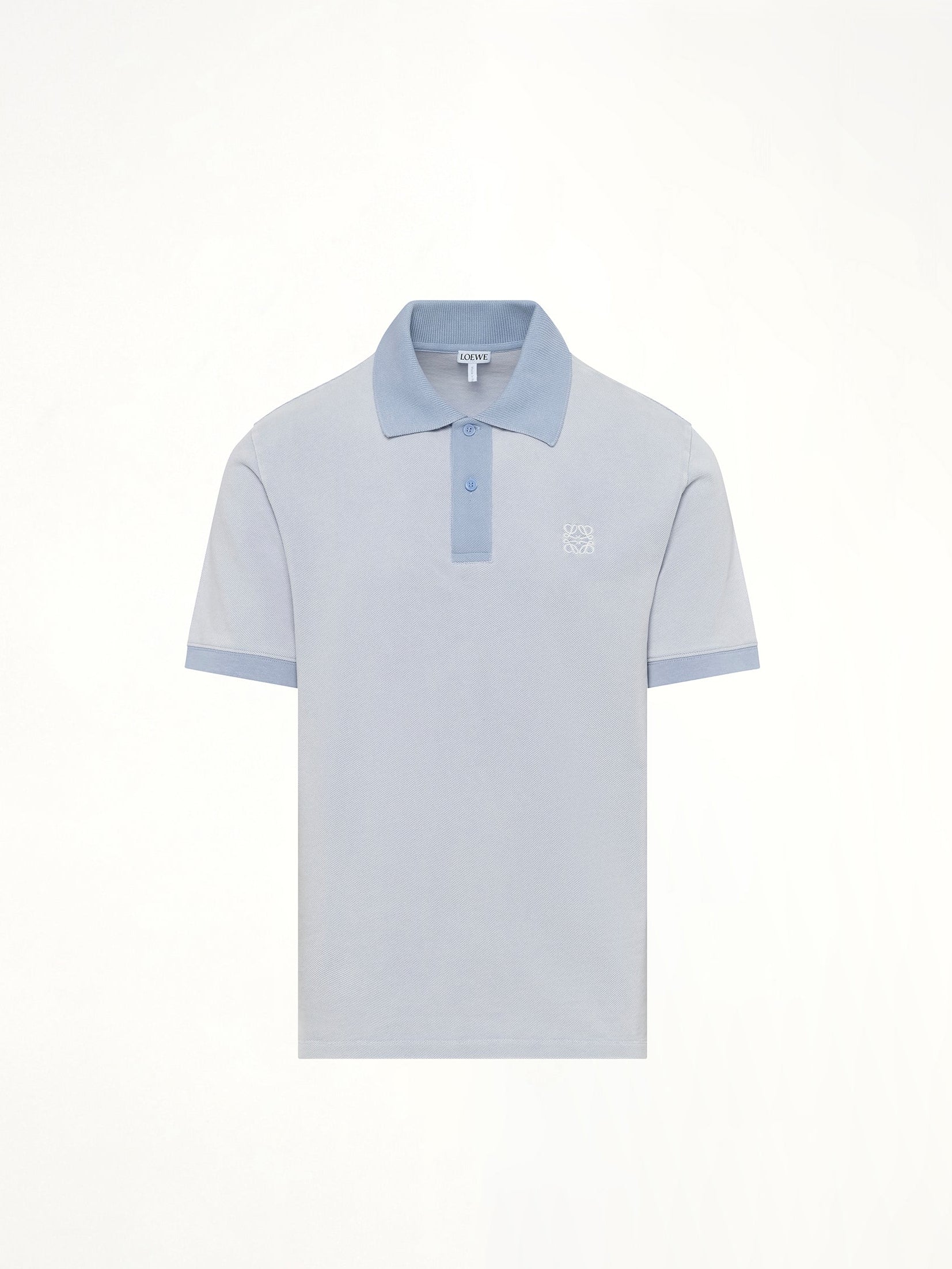 Polo in Light Blue - Image 2