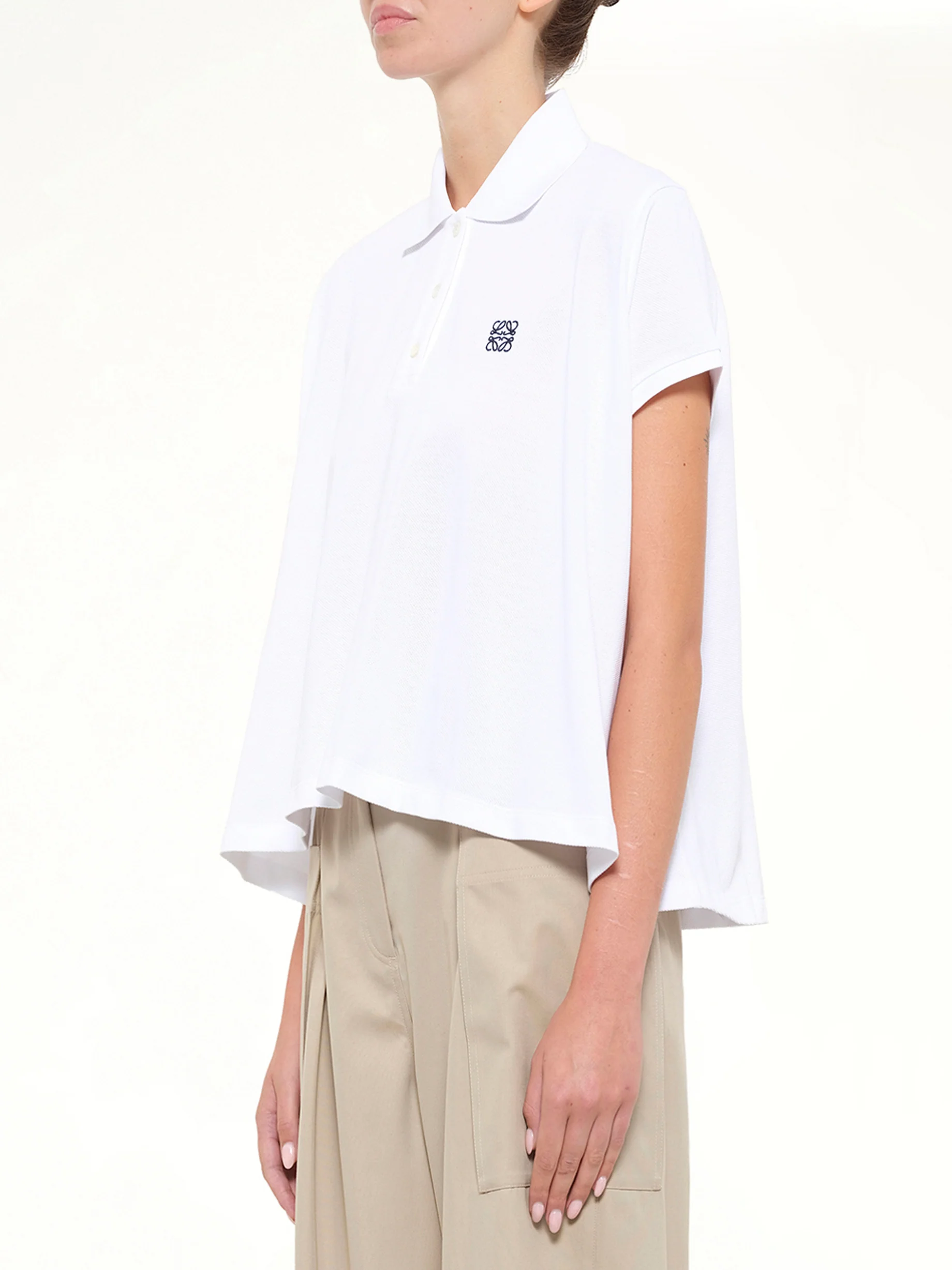 Polo in White - Image 3