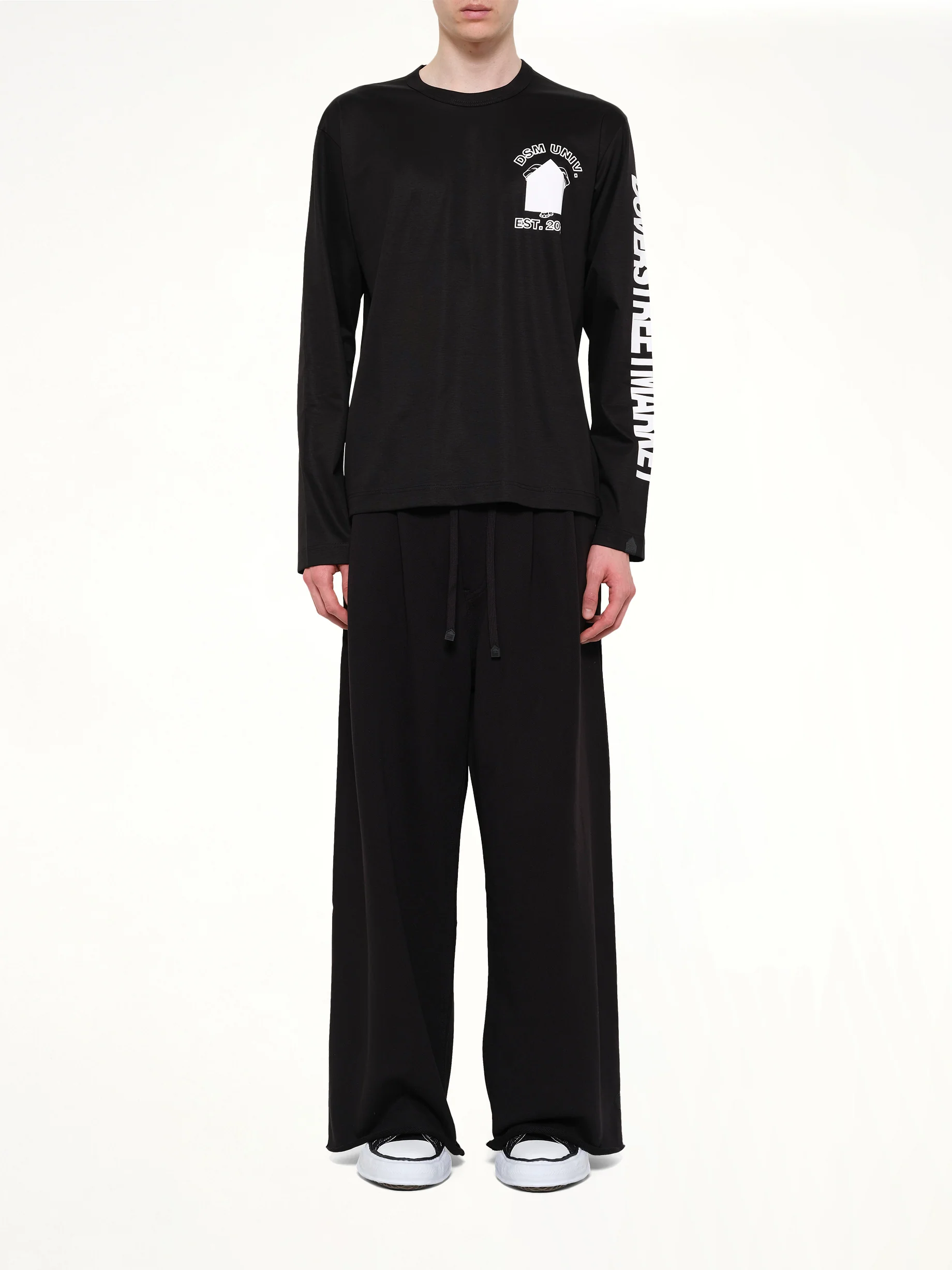 DSMU Long Sleeve T-Shirt in Black - Image 7
