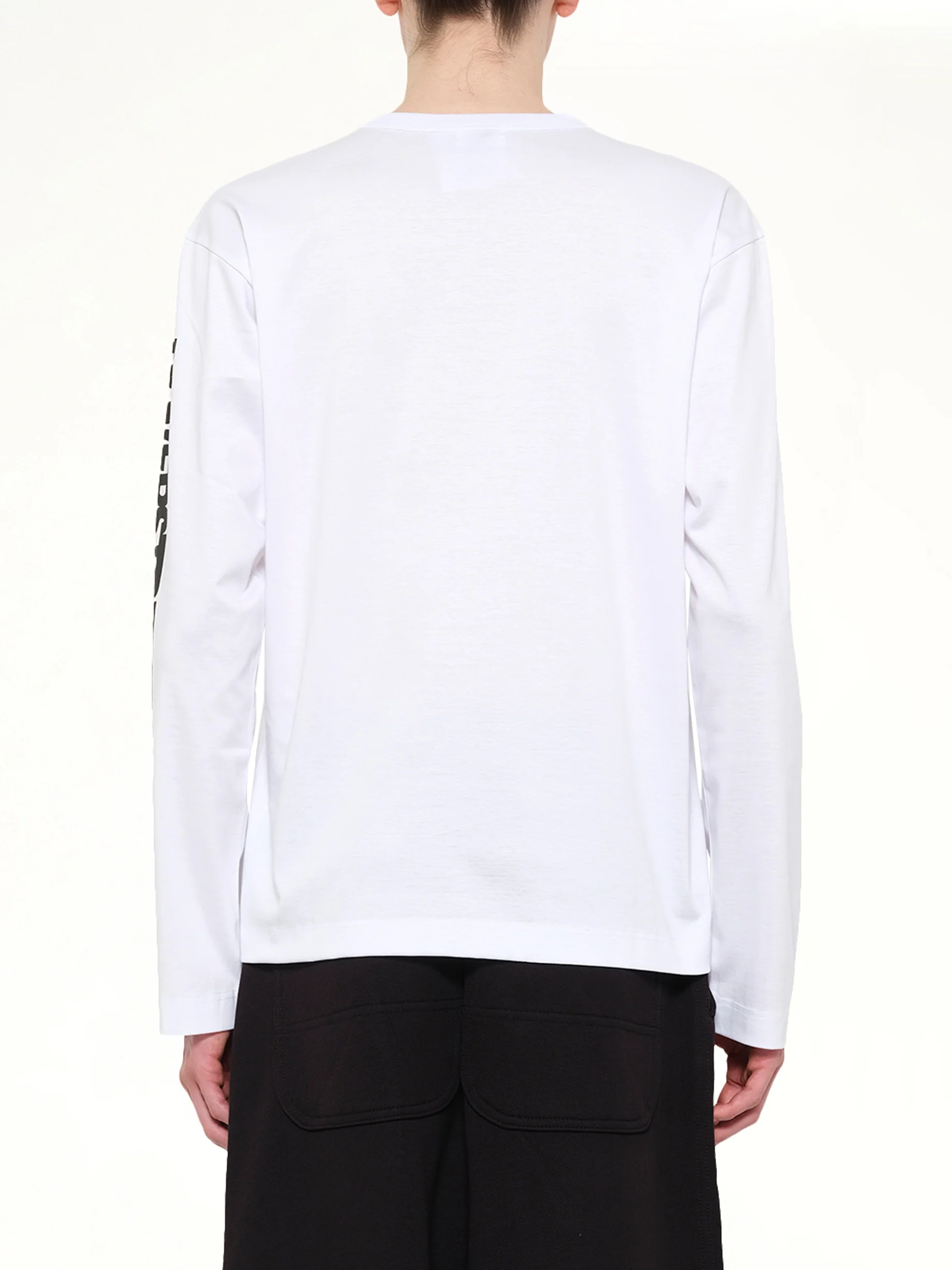 DSMU Long Sleeve T-Shirt in White - Image 5
