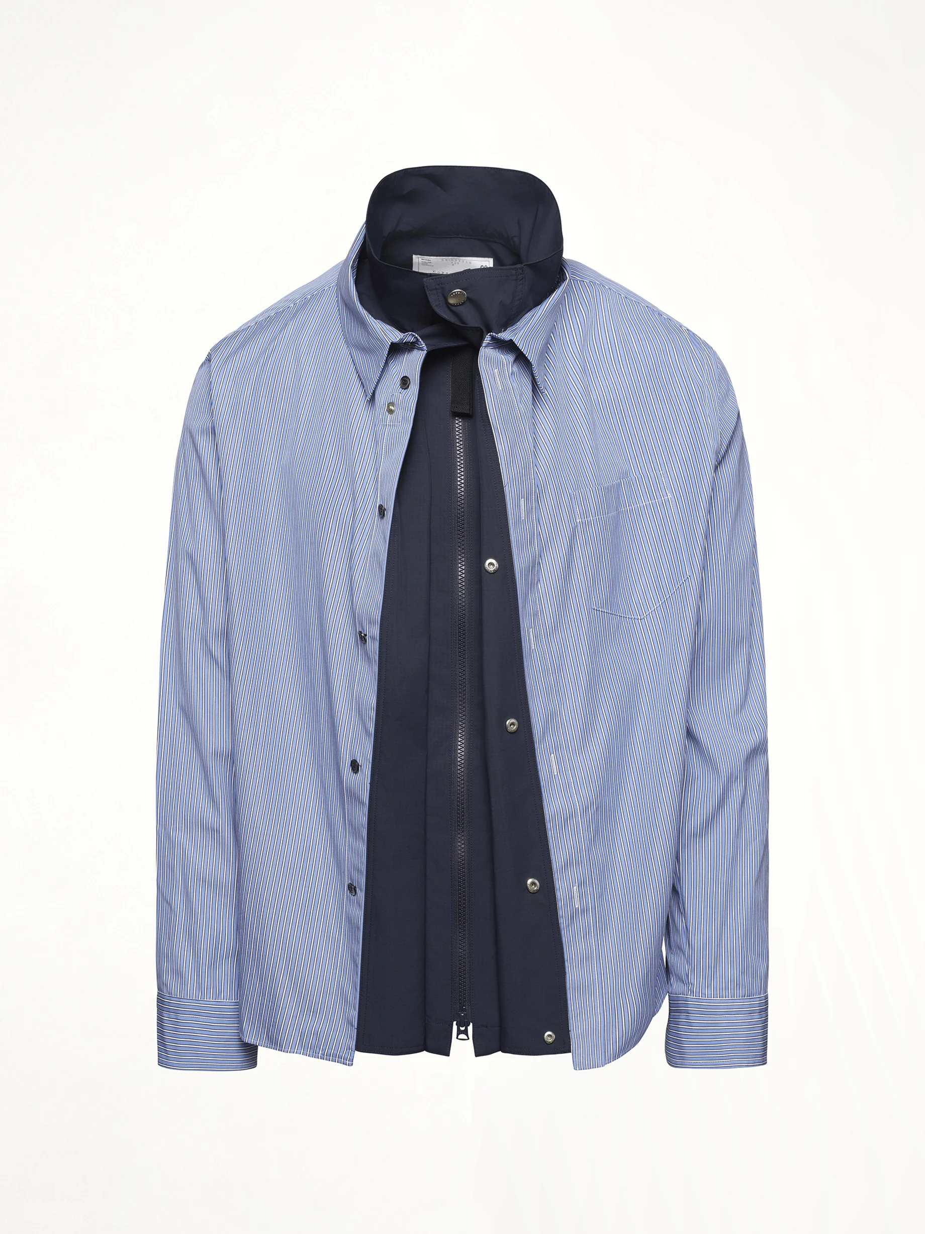 Poplin Shirt in Blue - Image 2