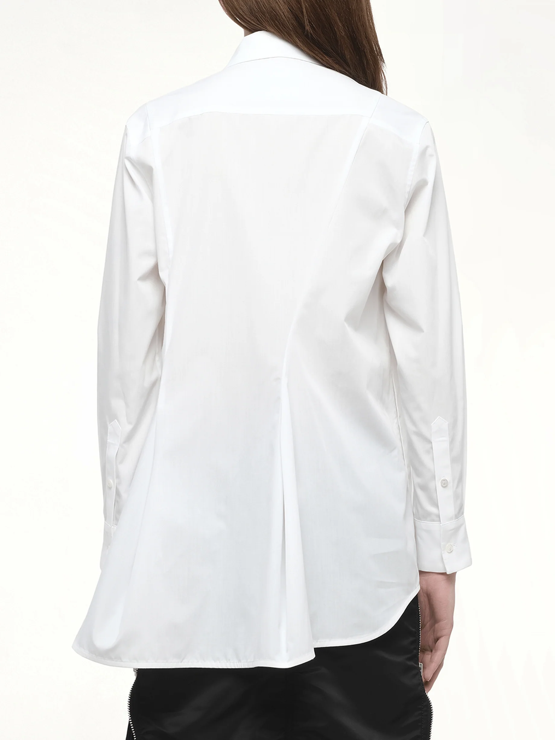 Poplin Shirt in Off White - Image 6