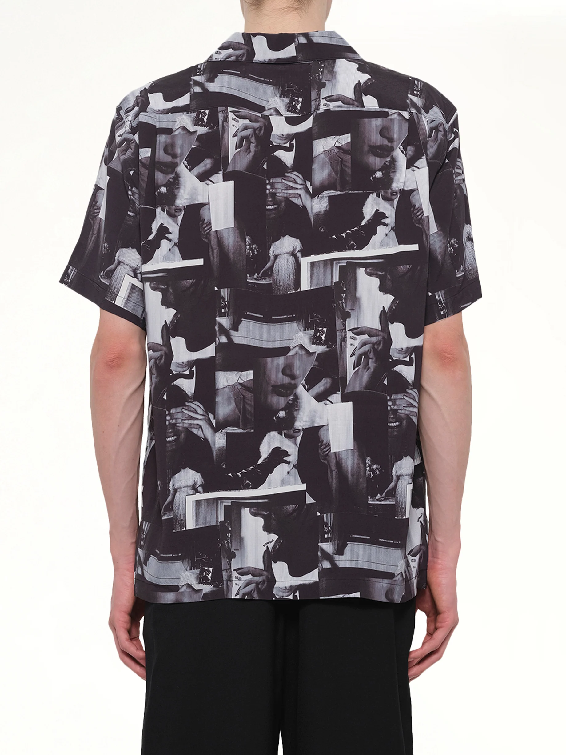 Printed Still Shirt in Black - Image 5