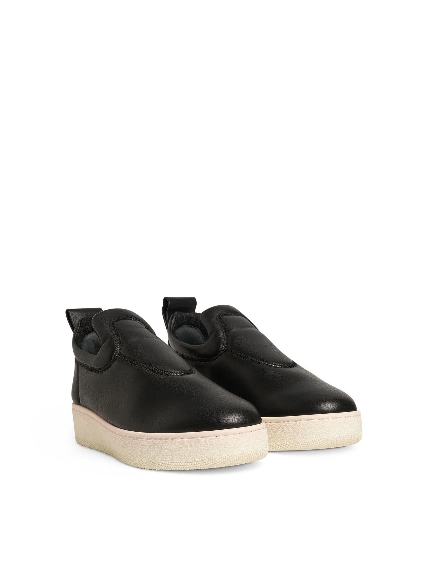 Pull On Sneaker 35 in Black - Image 2