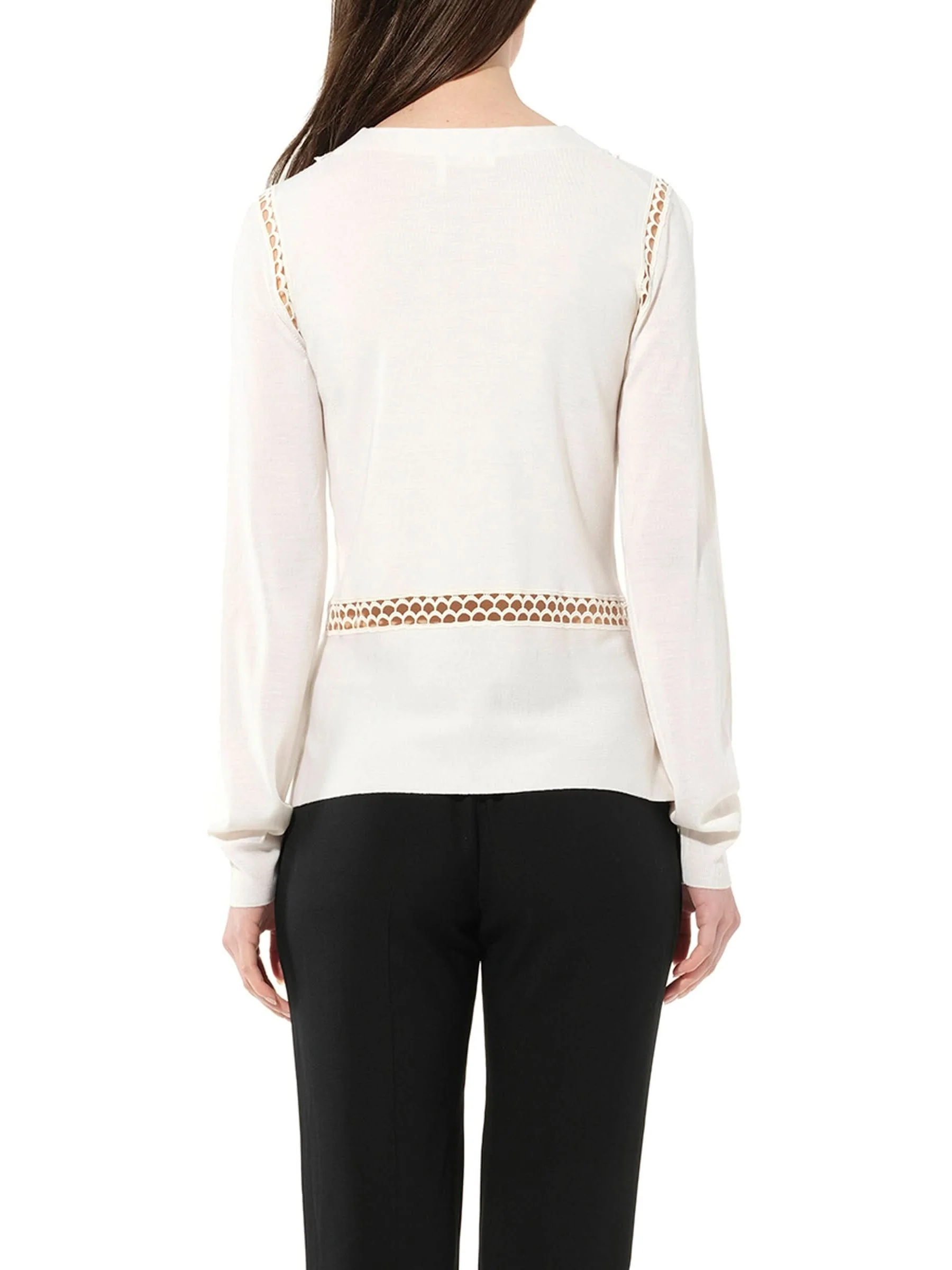 Pullover Sweater in Milk - Image 6