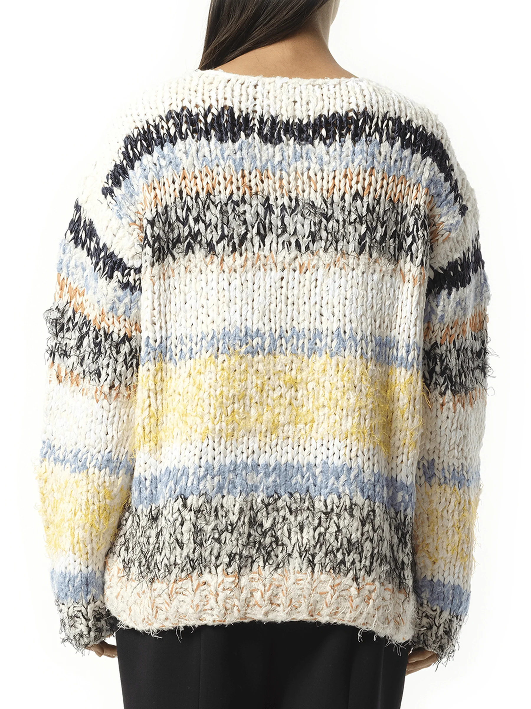 Pullover Sweatshirter in Multicolor - Image 5