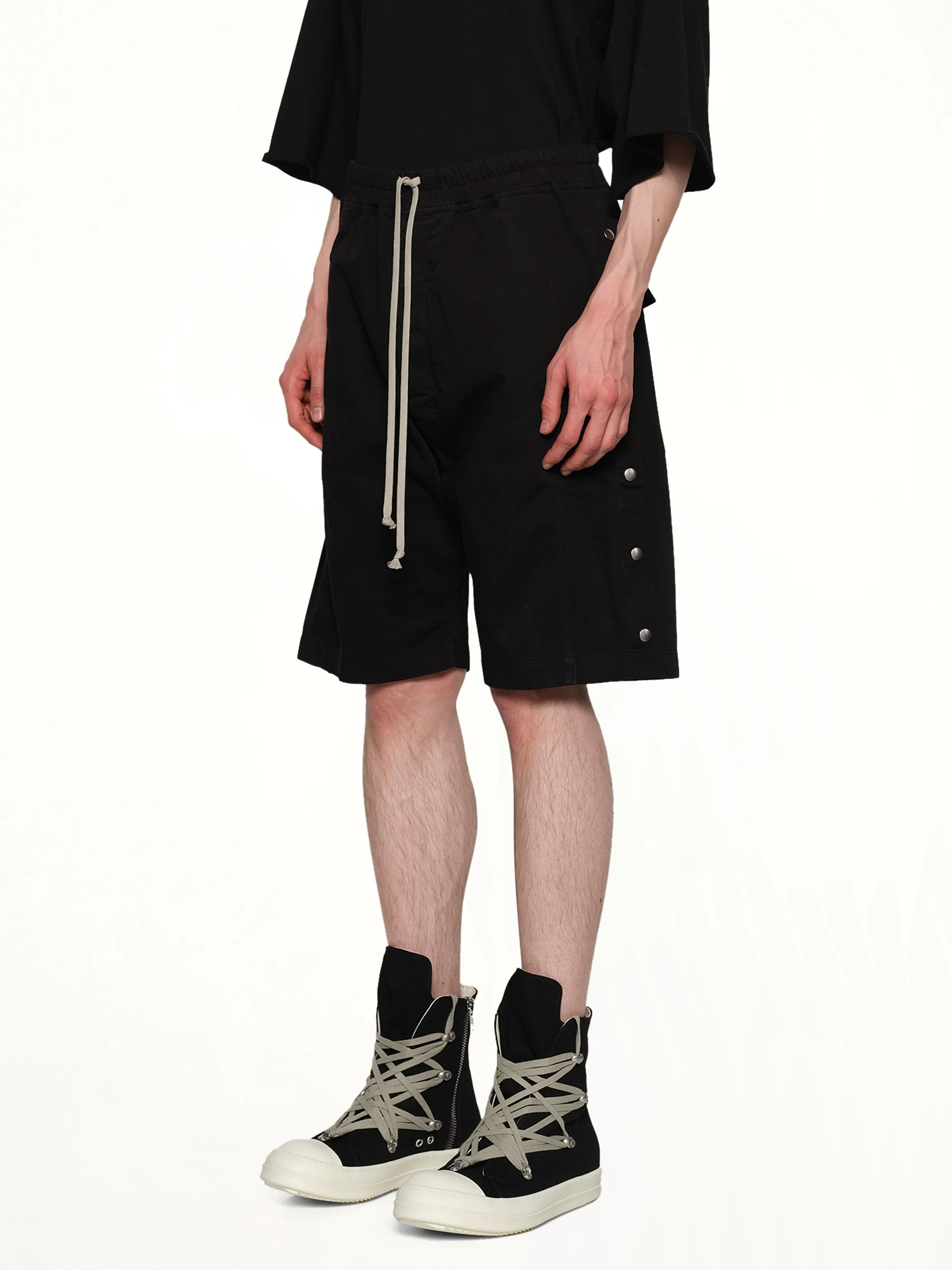 Pusher Shorts in Black - Image 3