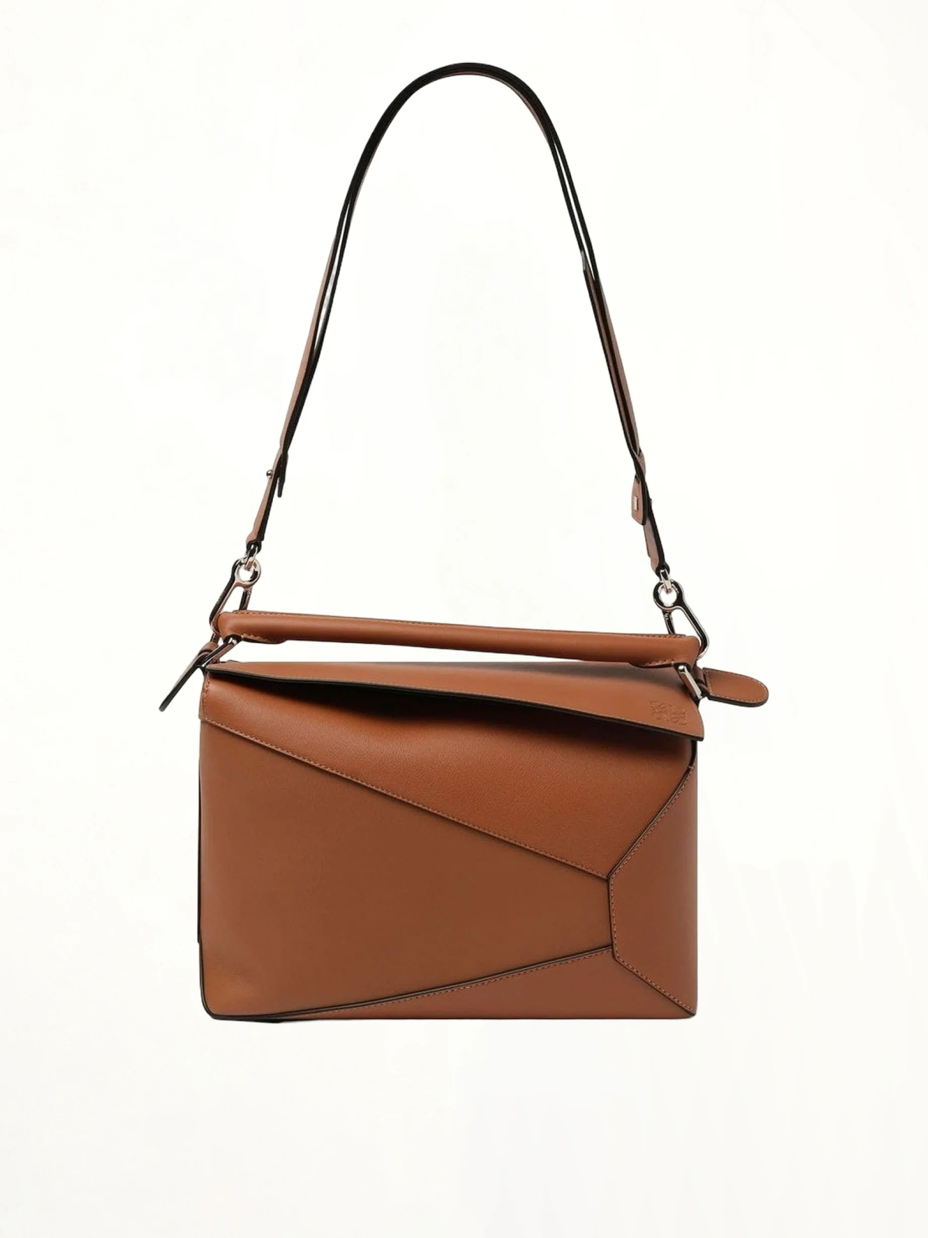 Puzzle Edge Bag in Tan - Image 4