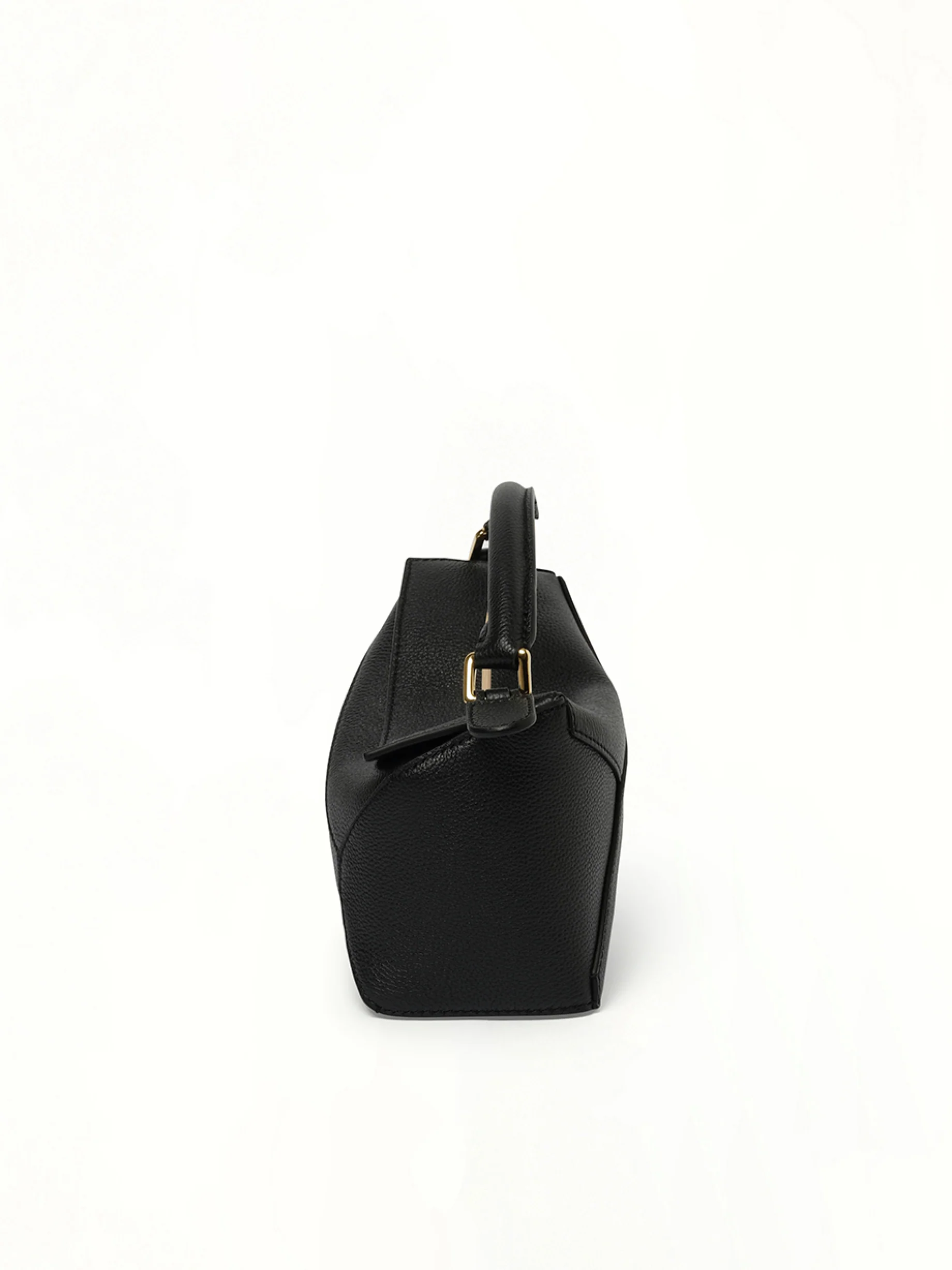 Puzzle Edge Mini Bag in Black - Image 8