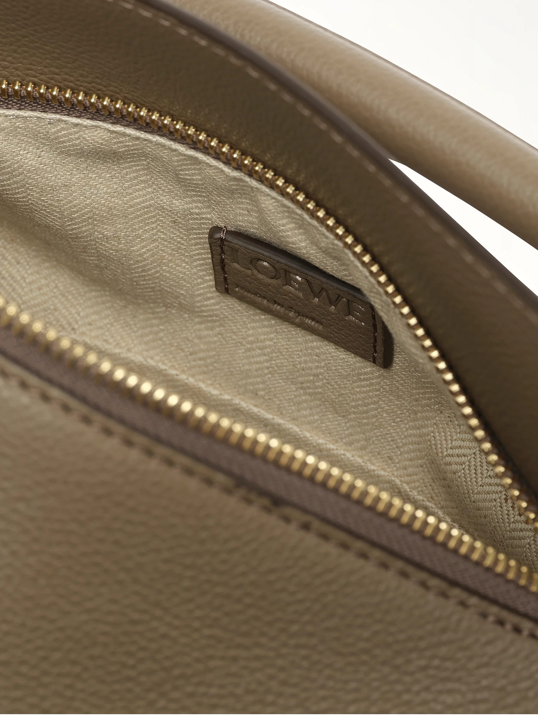 Puzzle Edge Mini Bag in Taupe - Image 5