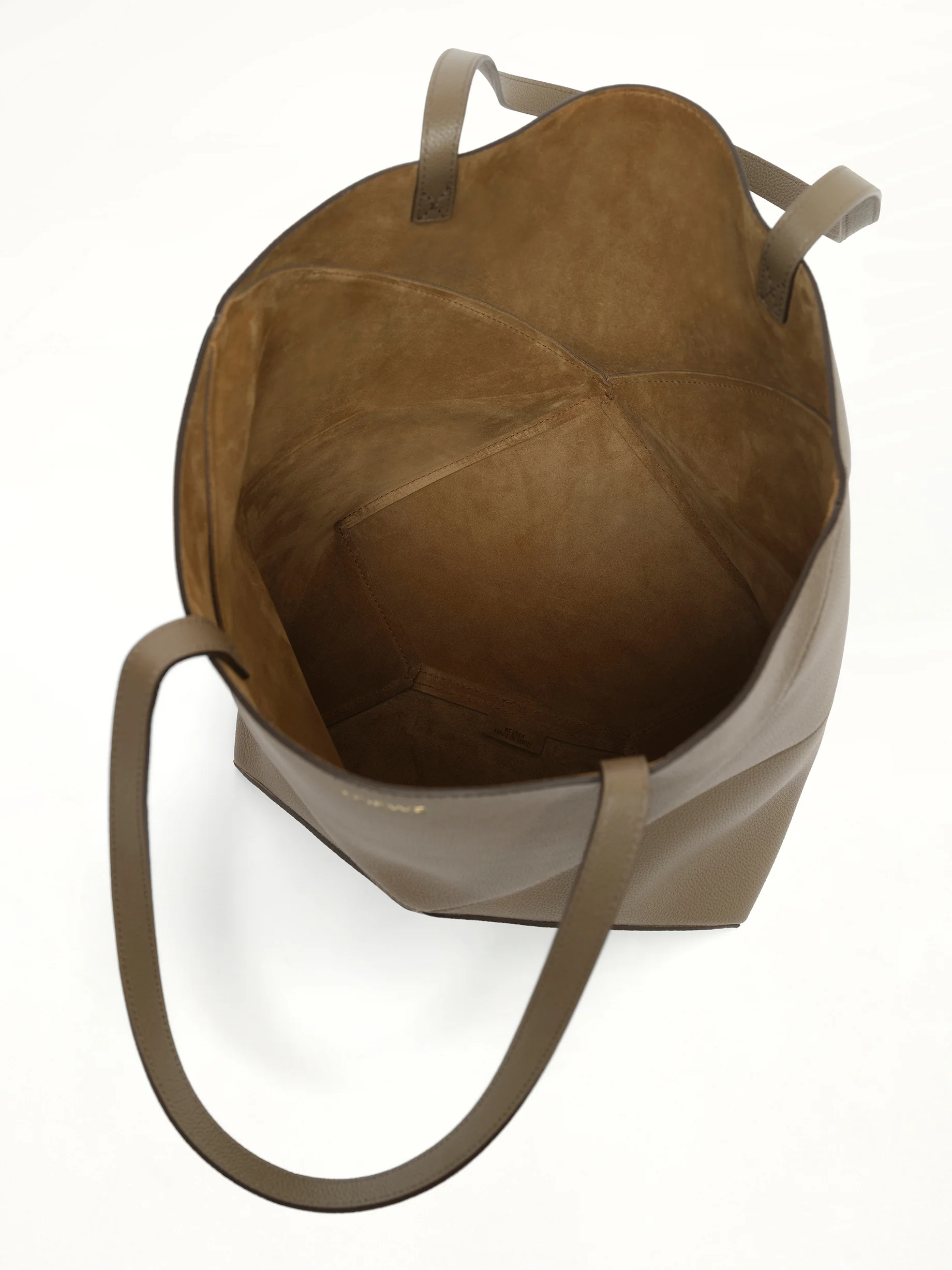 Puzzle Fold Tote Medium in Taupe - Image 6