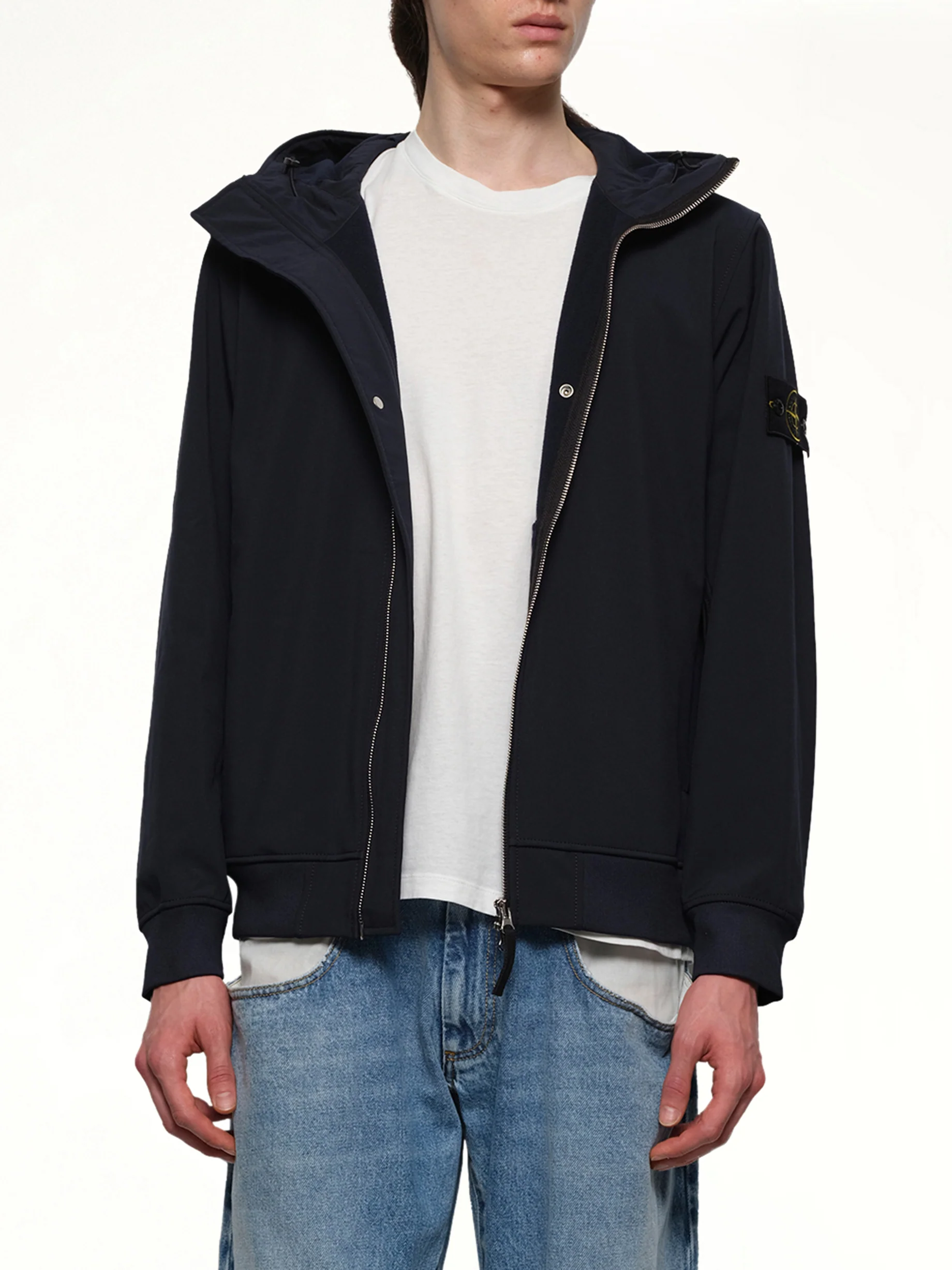 Q10000 Soft Shell Jacket in Navy Blue - Image 6