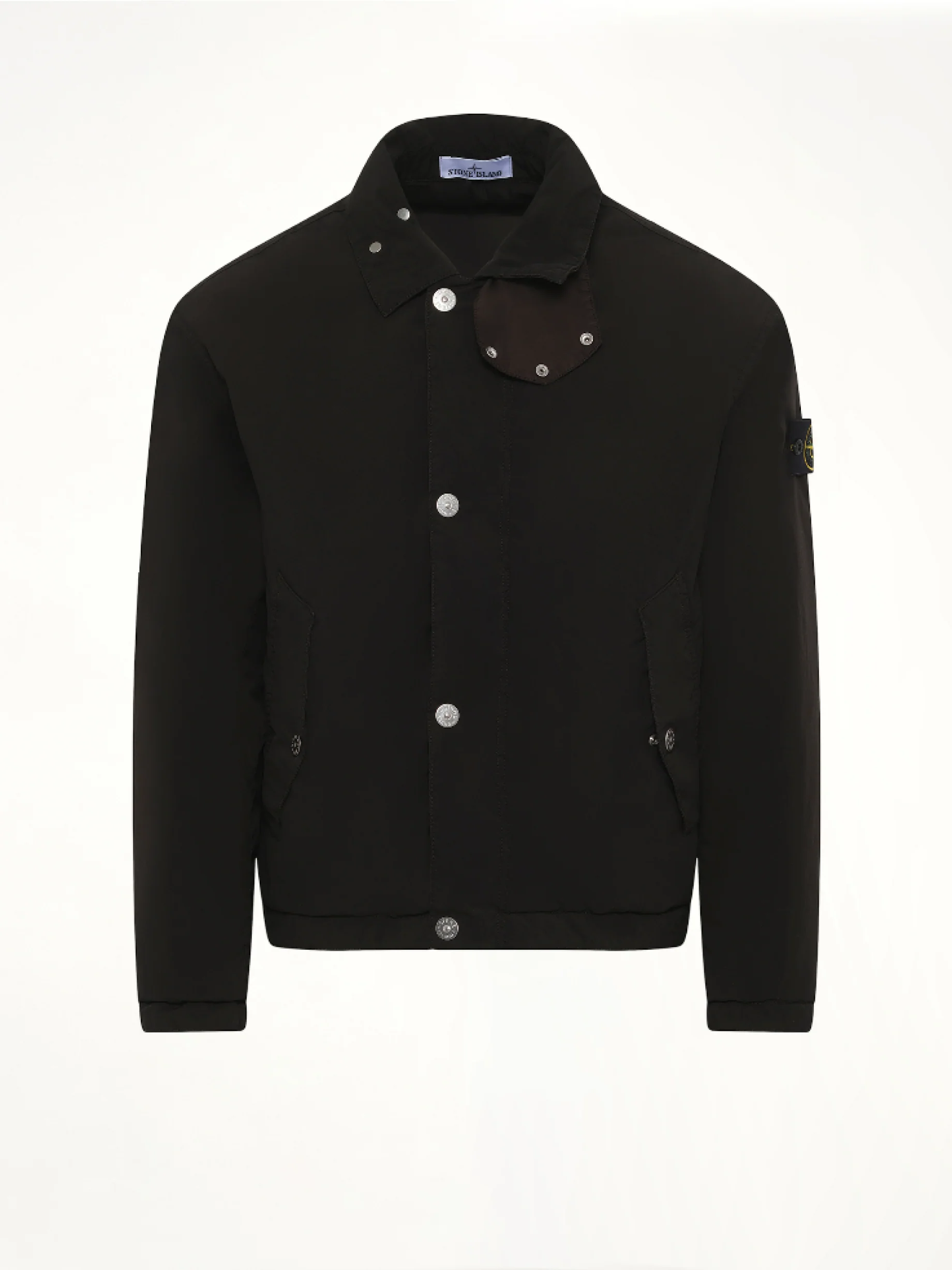 Q10001 Light Outerwear Jacket in Black - Image 2