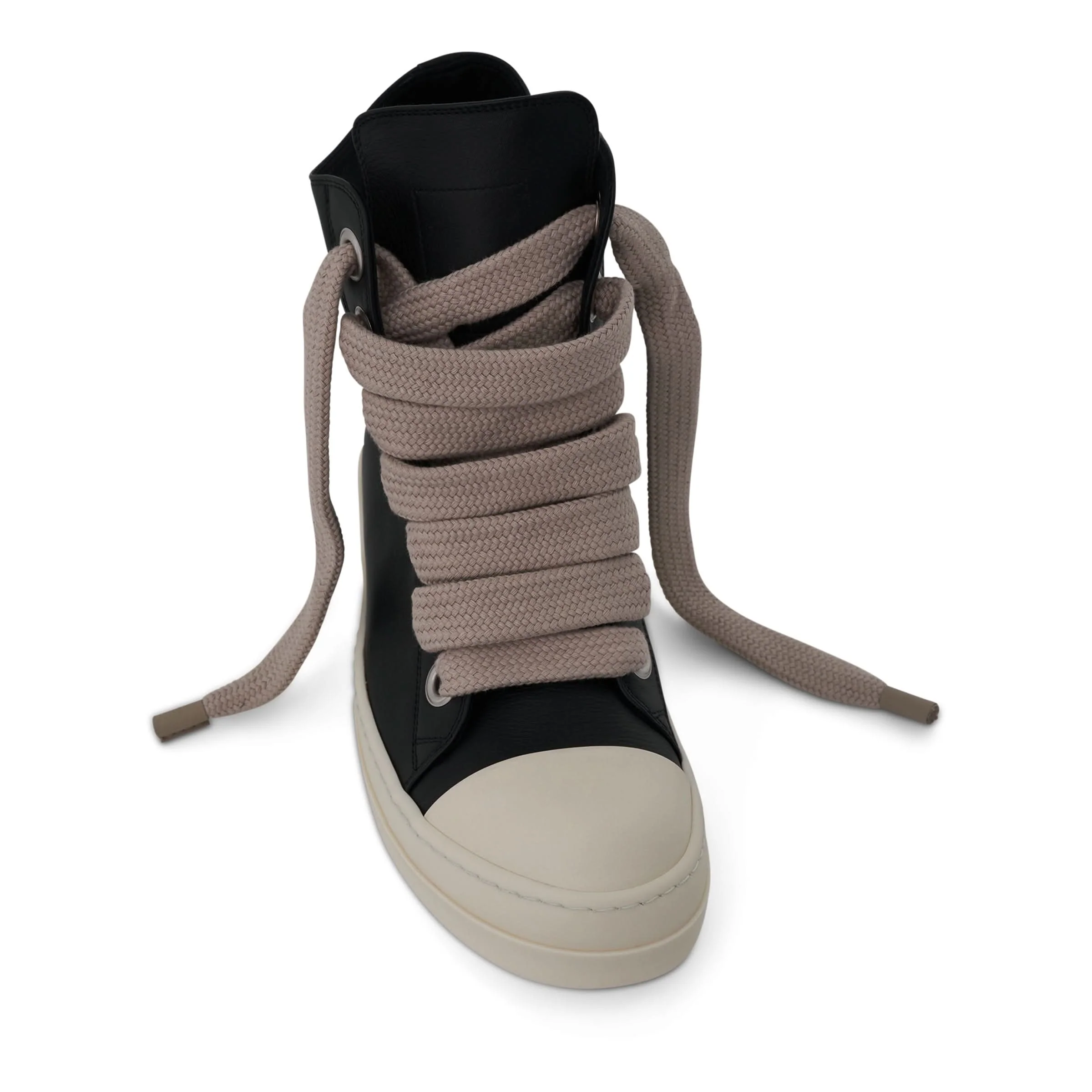 Ramones Sneaker with Jumbo Laces in Black/Milk - Image 4