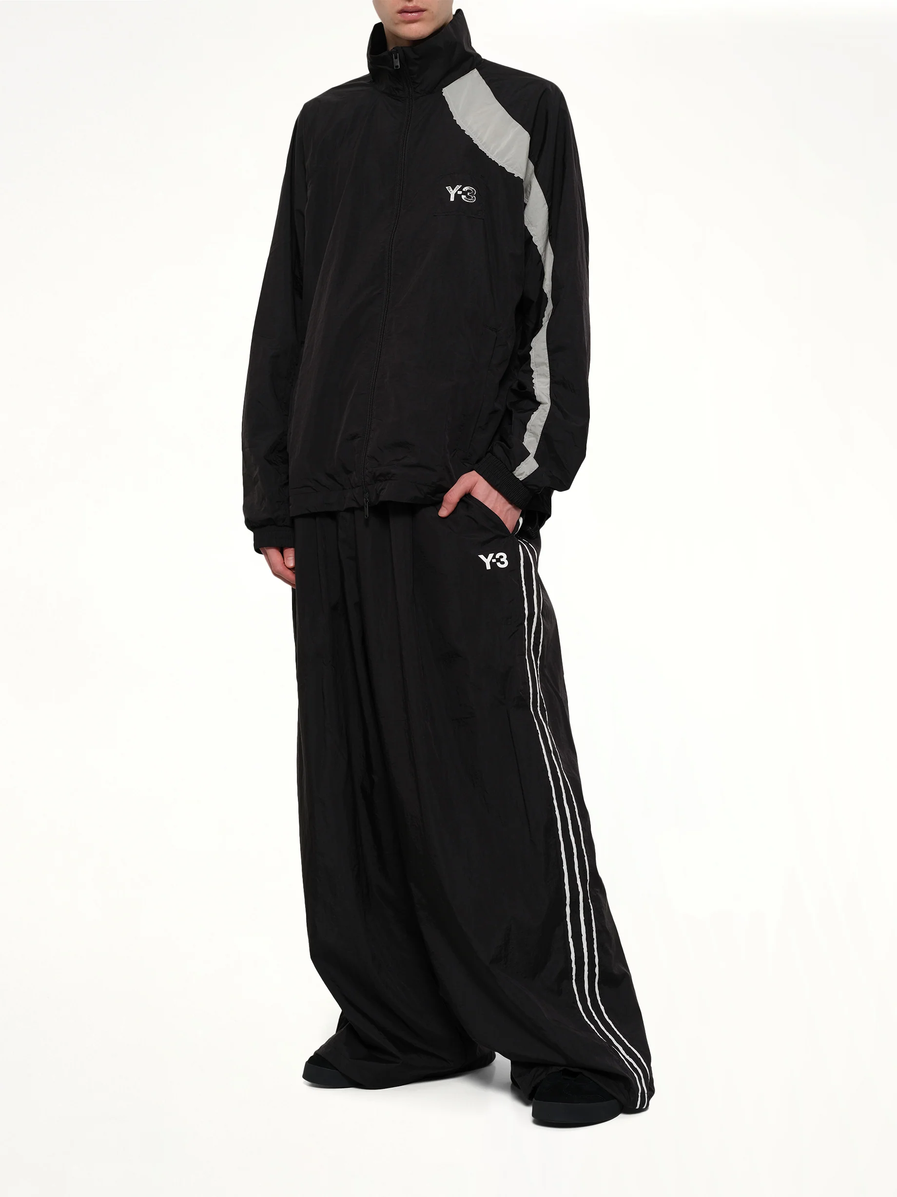 Reconstructed 3S Pants in Black - Image 4