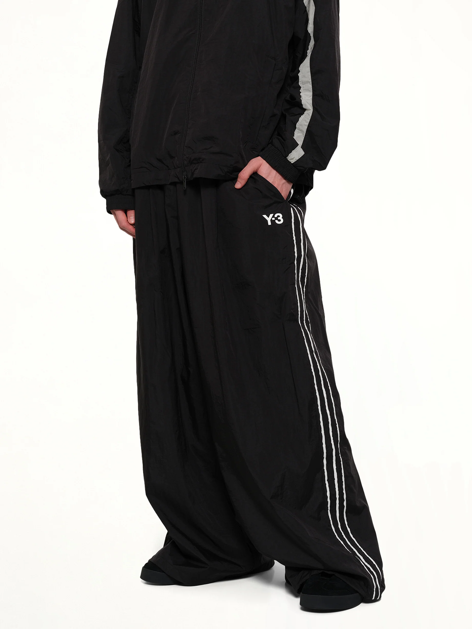 Reconstructed 3S Pants in Black - Image 6