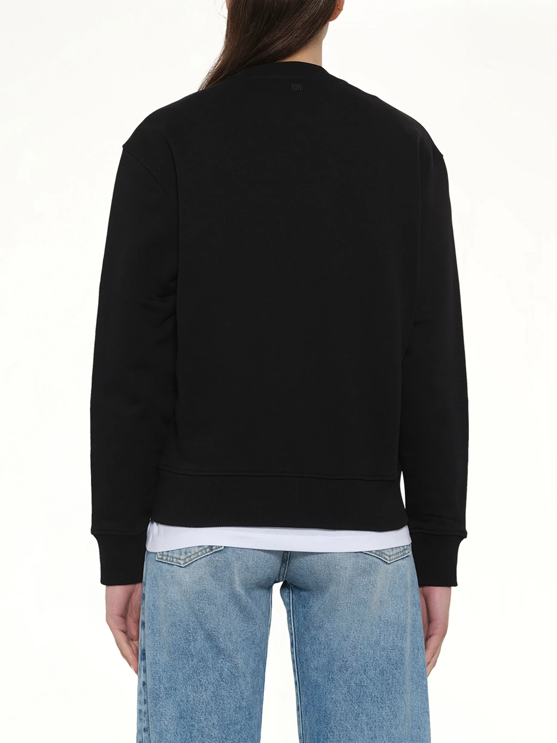 Red Ami De Coeur Sweatshirt in Black - Image 11