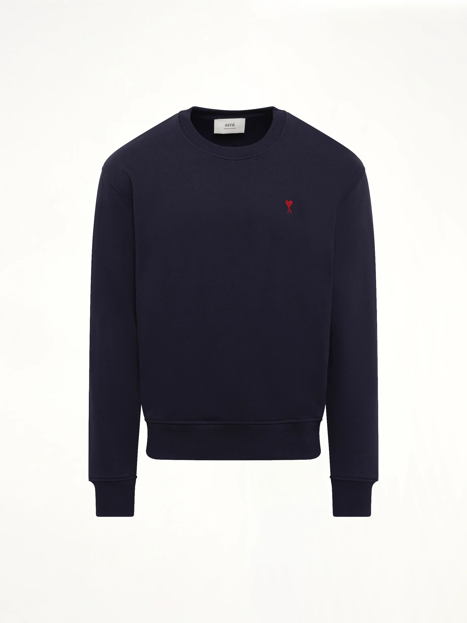 Red Ami De Coeur Sweatshirt in Navy - Image 2
