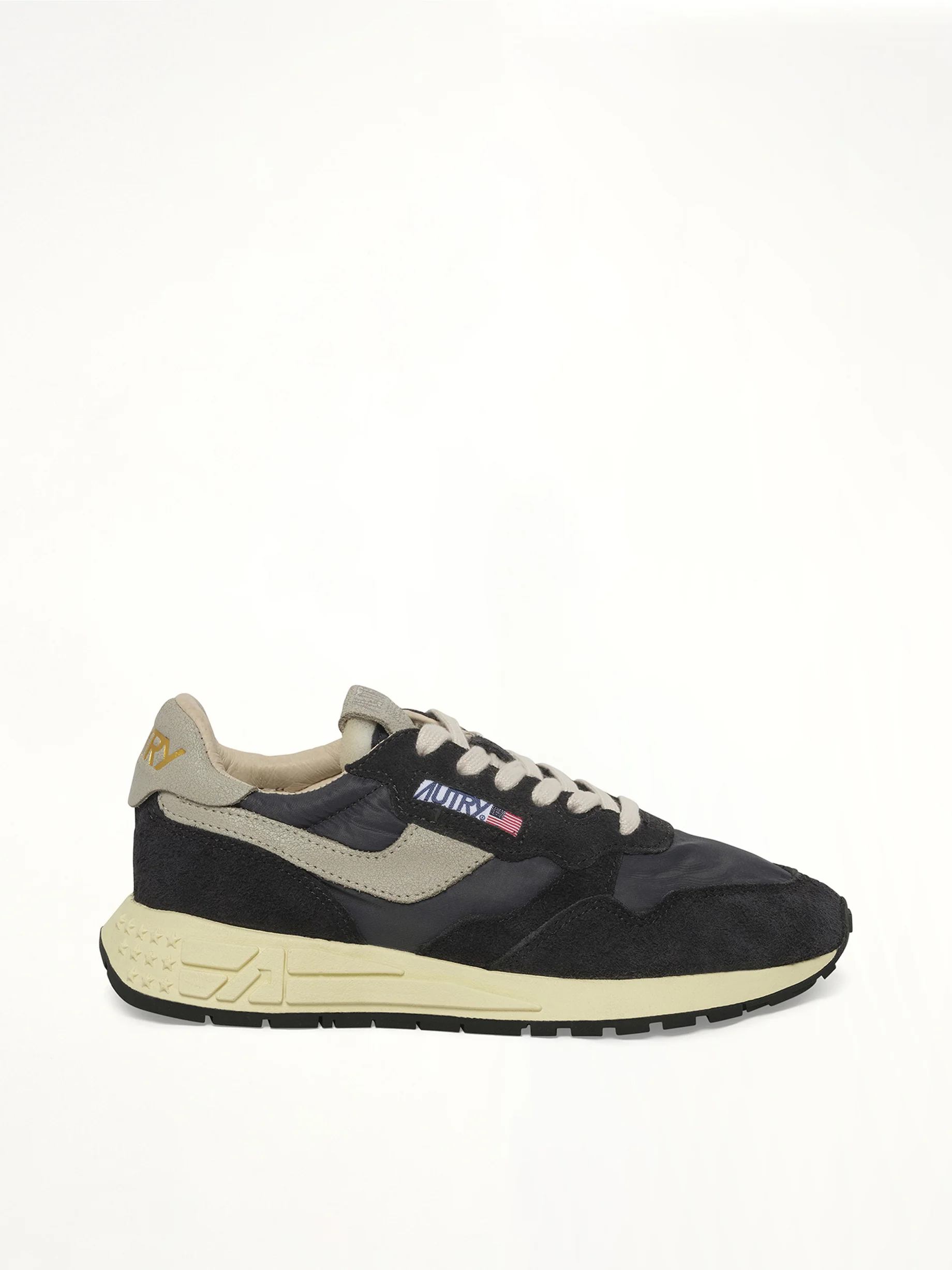 Reelwind Low Sneakers in White/Black