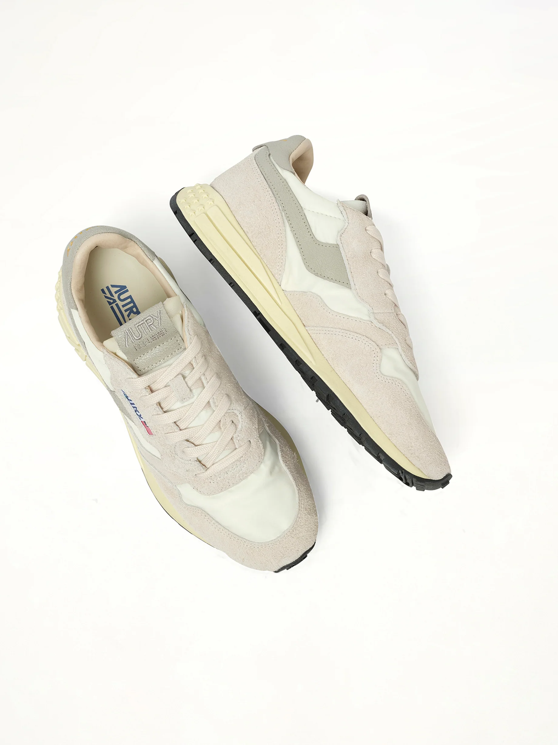 Reelwind Low Sneakers in White/Natural - Image 3