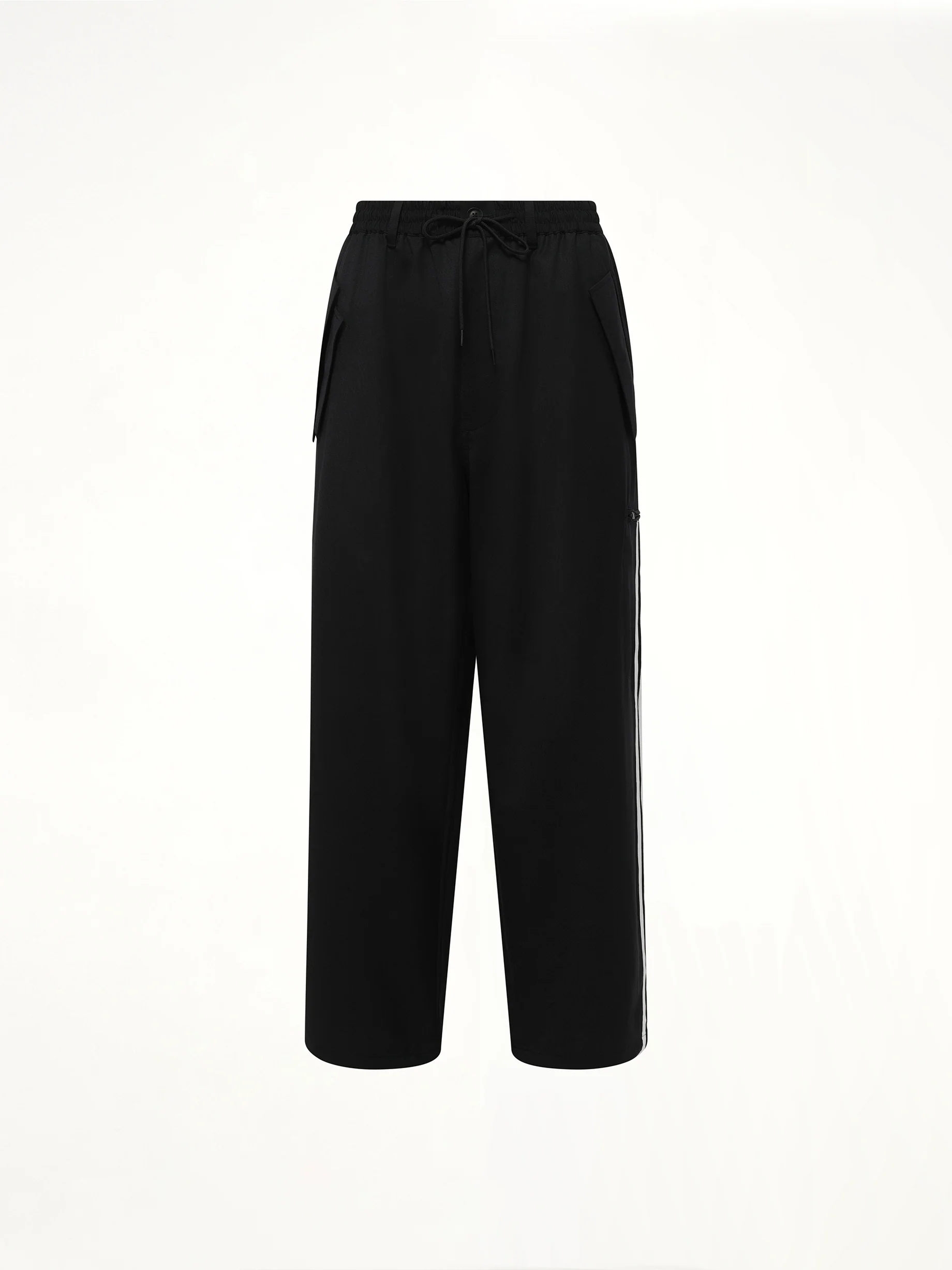 Refined Wool Pants in Black - Image 2