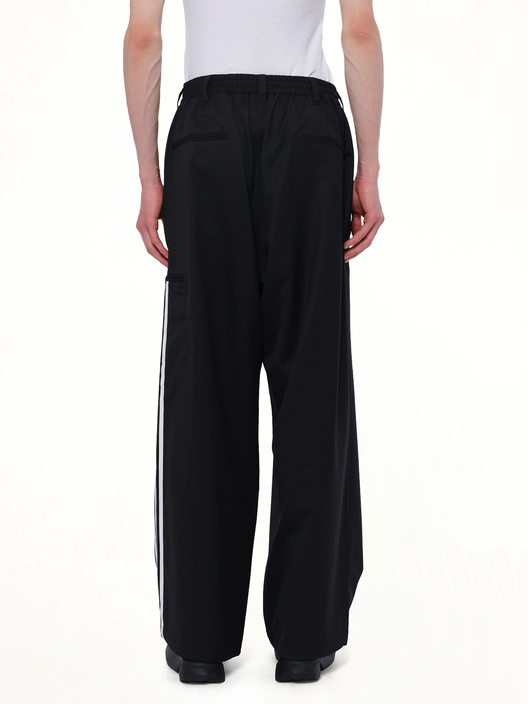 Refined Wool Pants in Black - Image 5