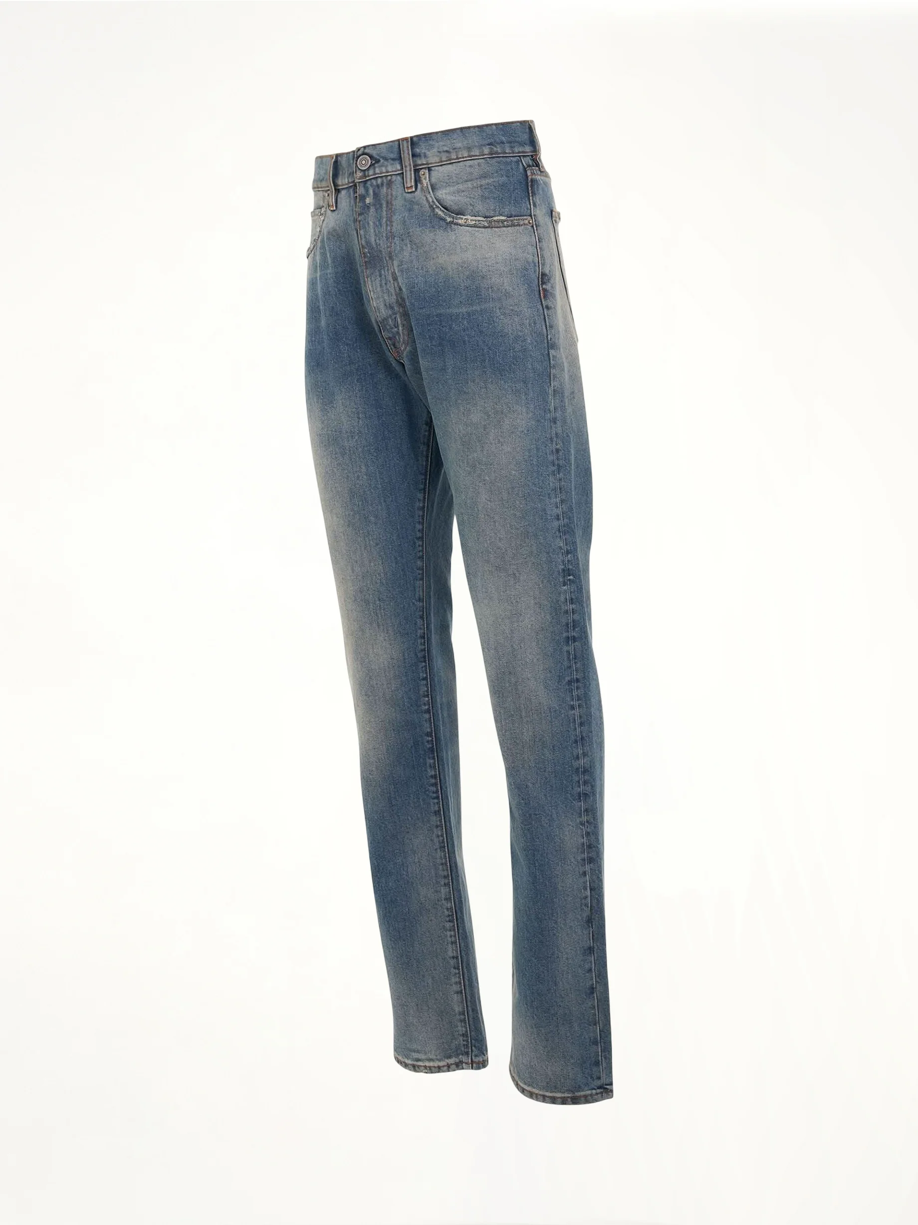 Relaxed Fit Jeans in Light Indigo - Image 2