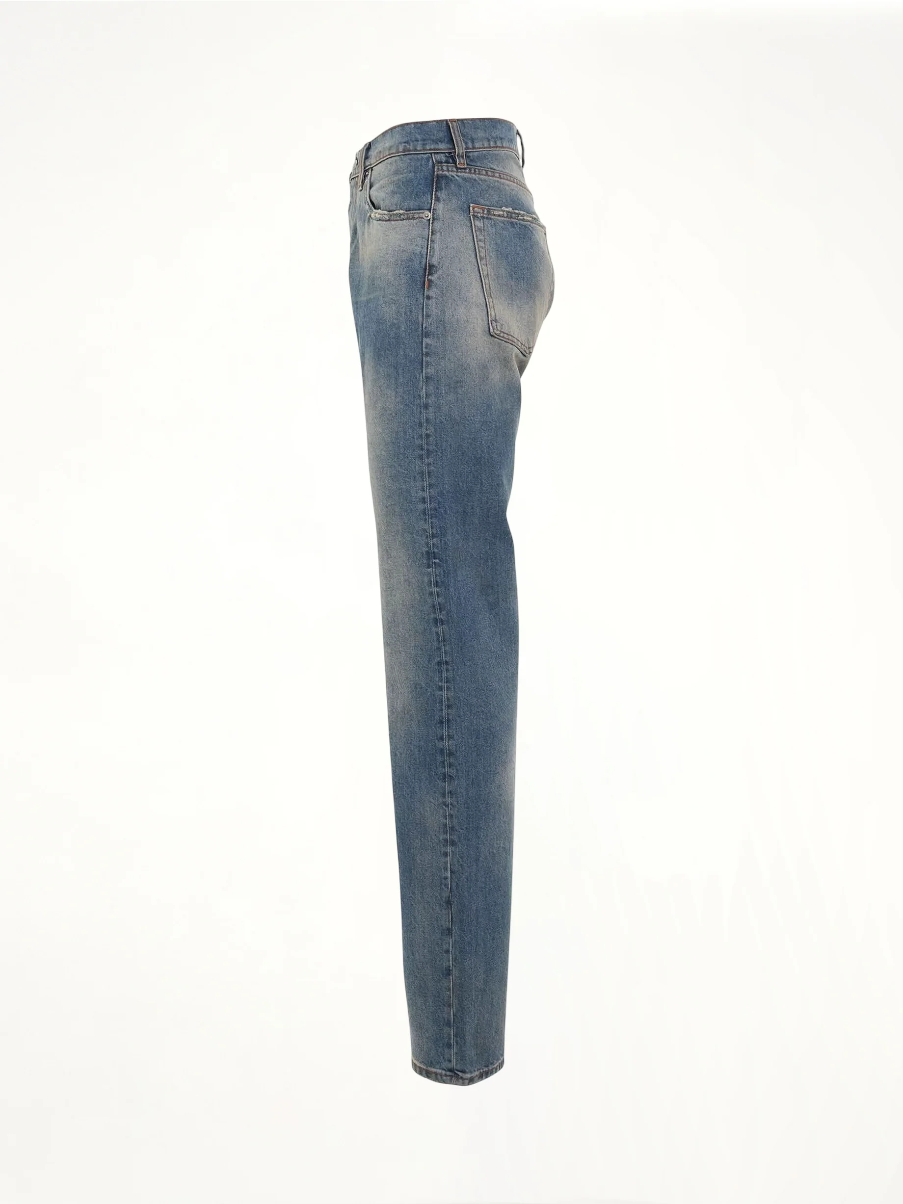 Relaxed Fit Jeans in Light Indigo - Image 3